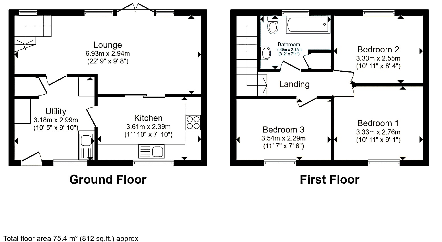 Madeley Manor, Crewe floorplan