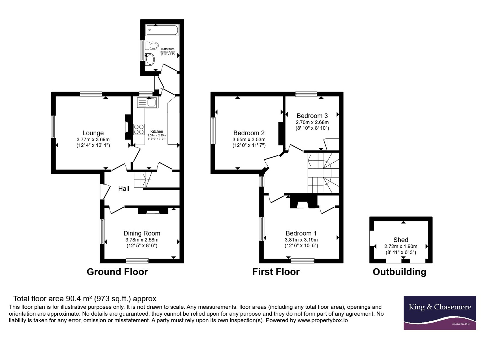 1 Station Cottages,, Cowfold Road, West Grinstead floorplan