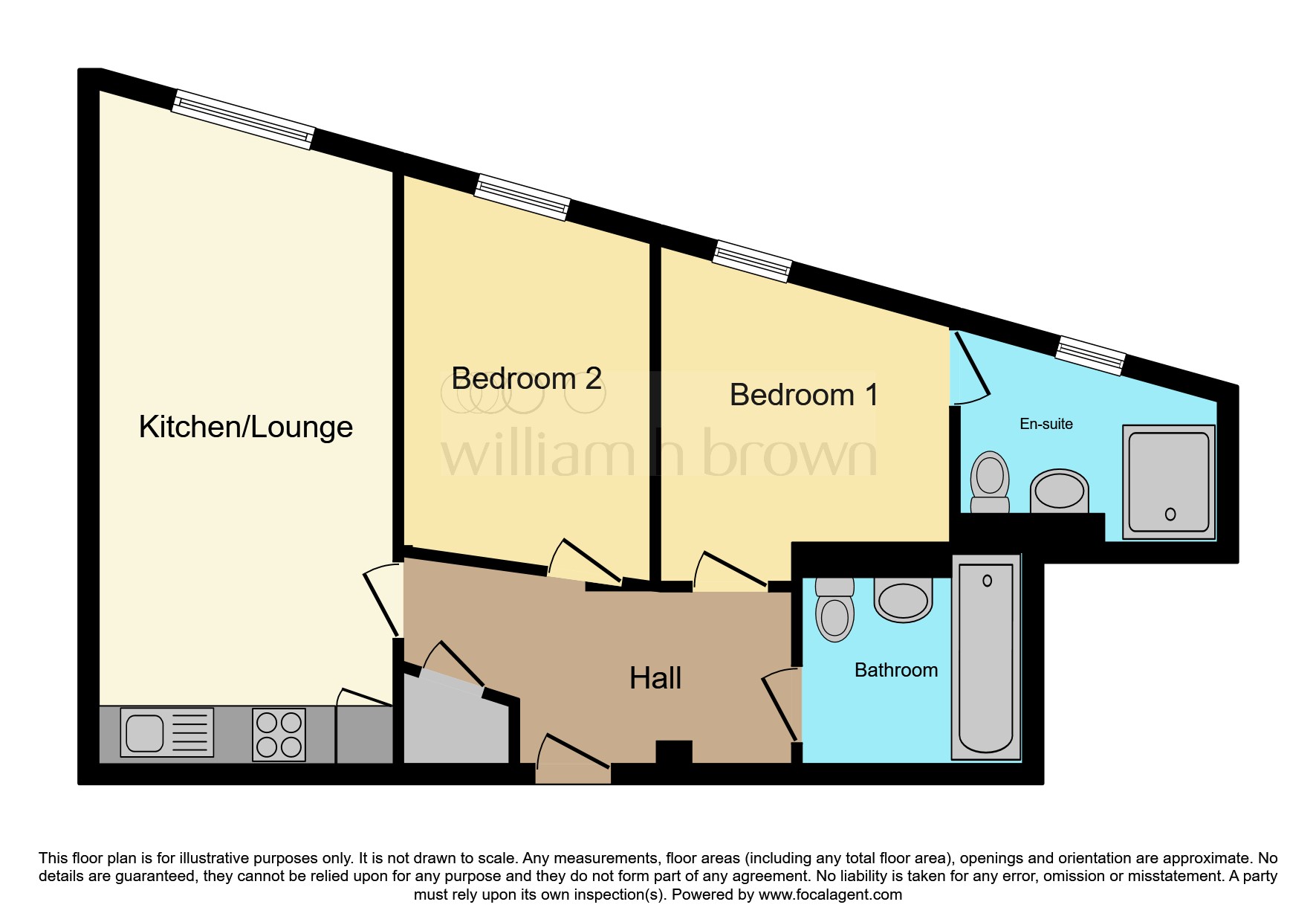 56 Mulberry House, Burgage Square, WAKEFIELD floorplan
