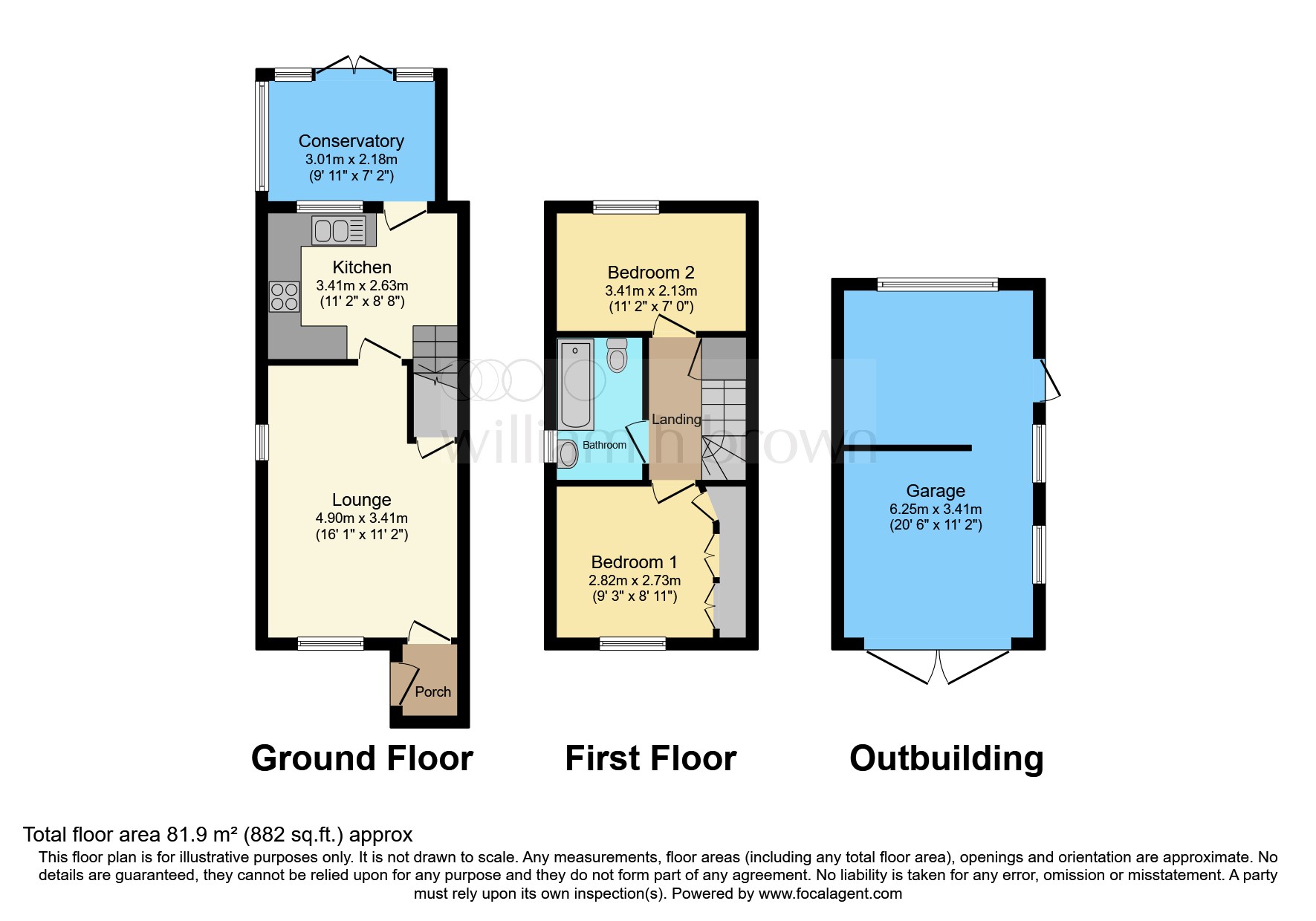 21, Two Fields Way, Dereham floorplan