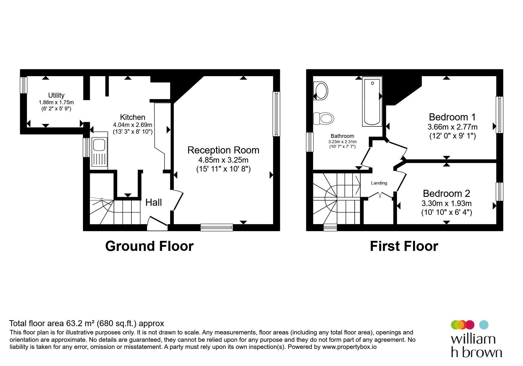 1, Coopers Cottage, Church End, Boston floorplan