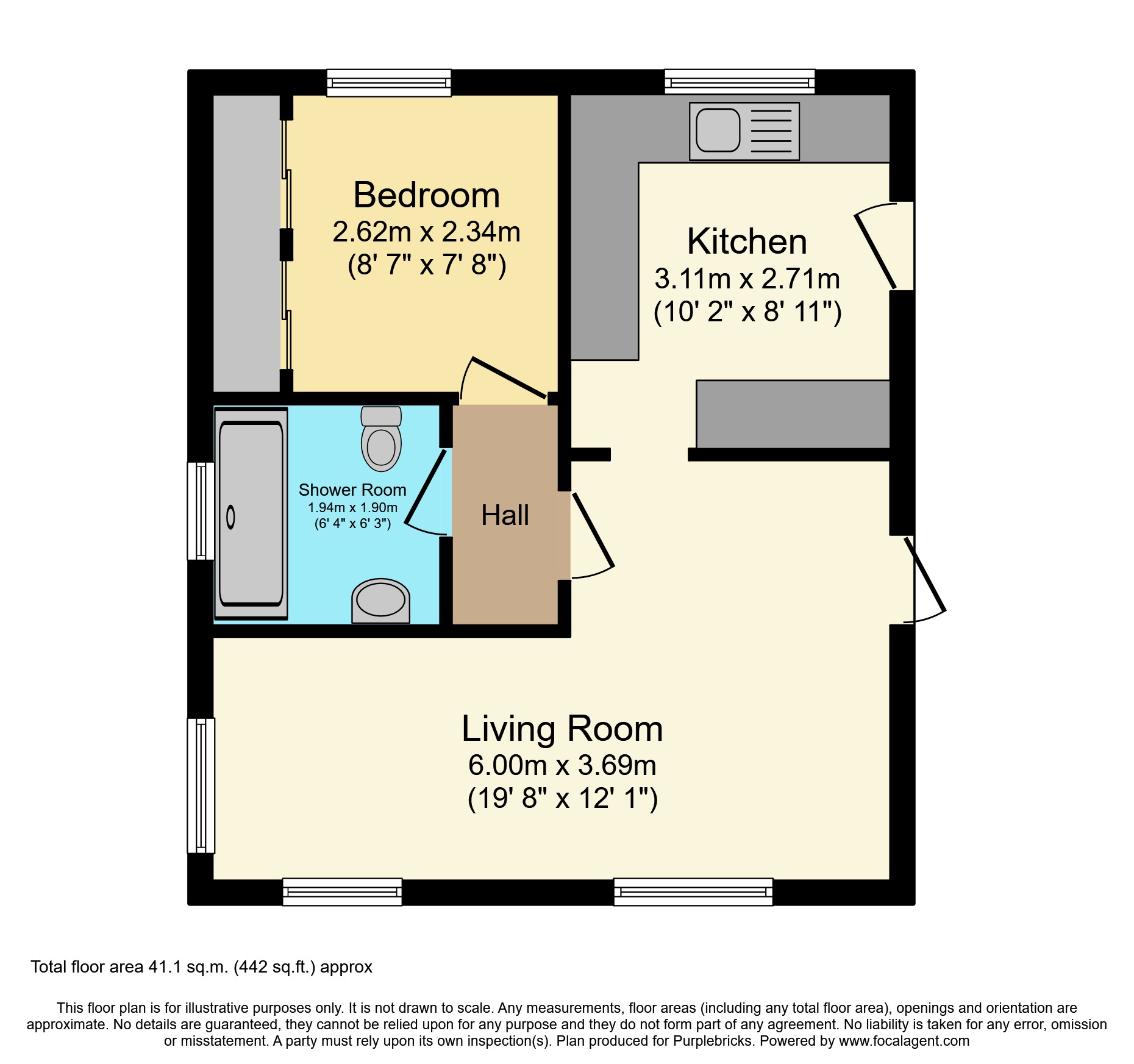 Mill Farm Park, Bedworth CV12, 1 bedroom property for sale 63397094