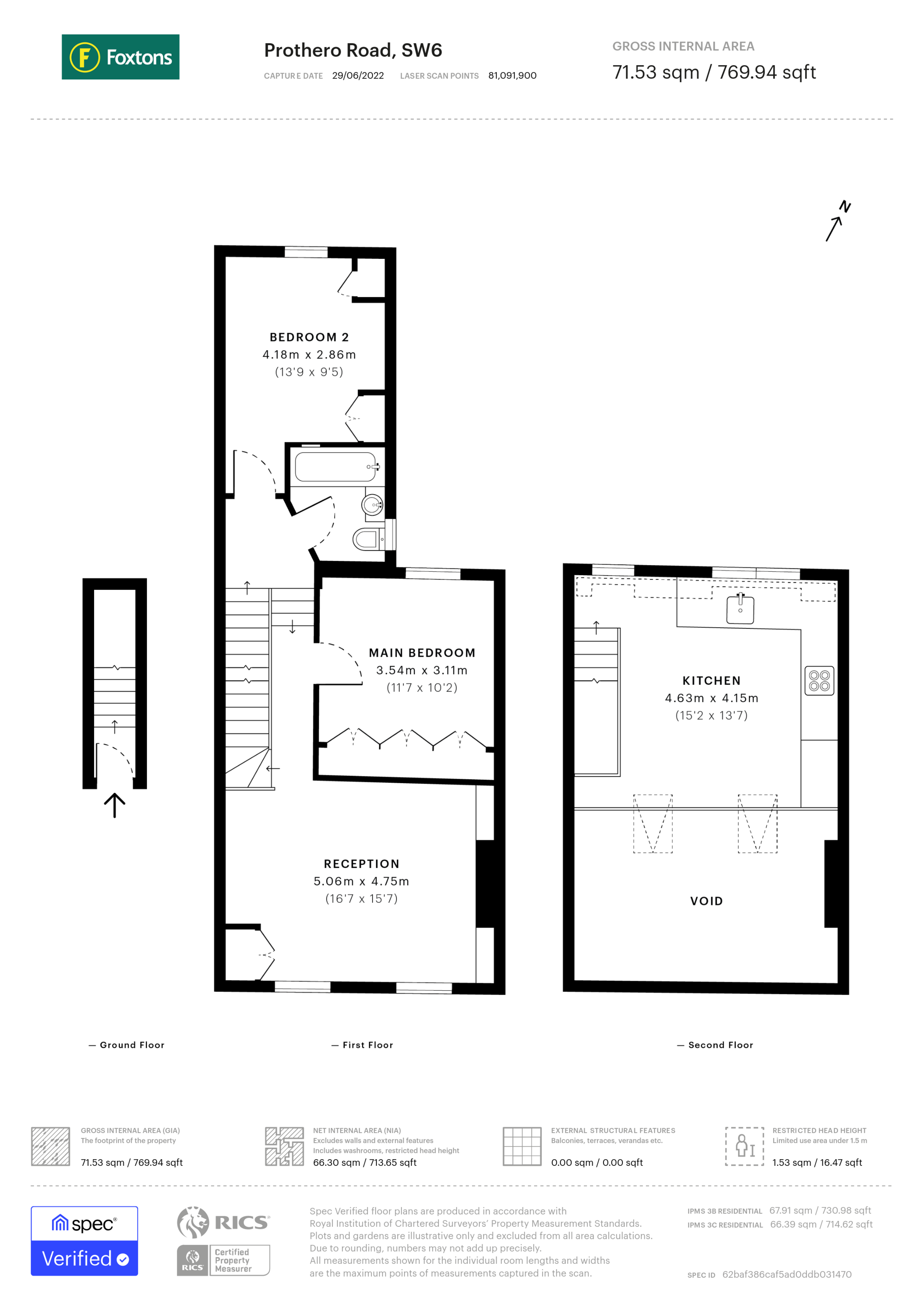 Prothero Road, Fulham Broadway floorplan
