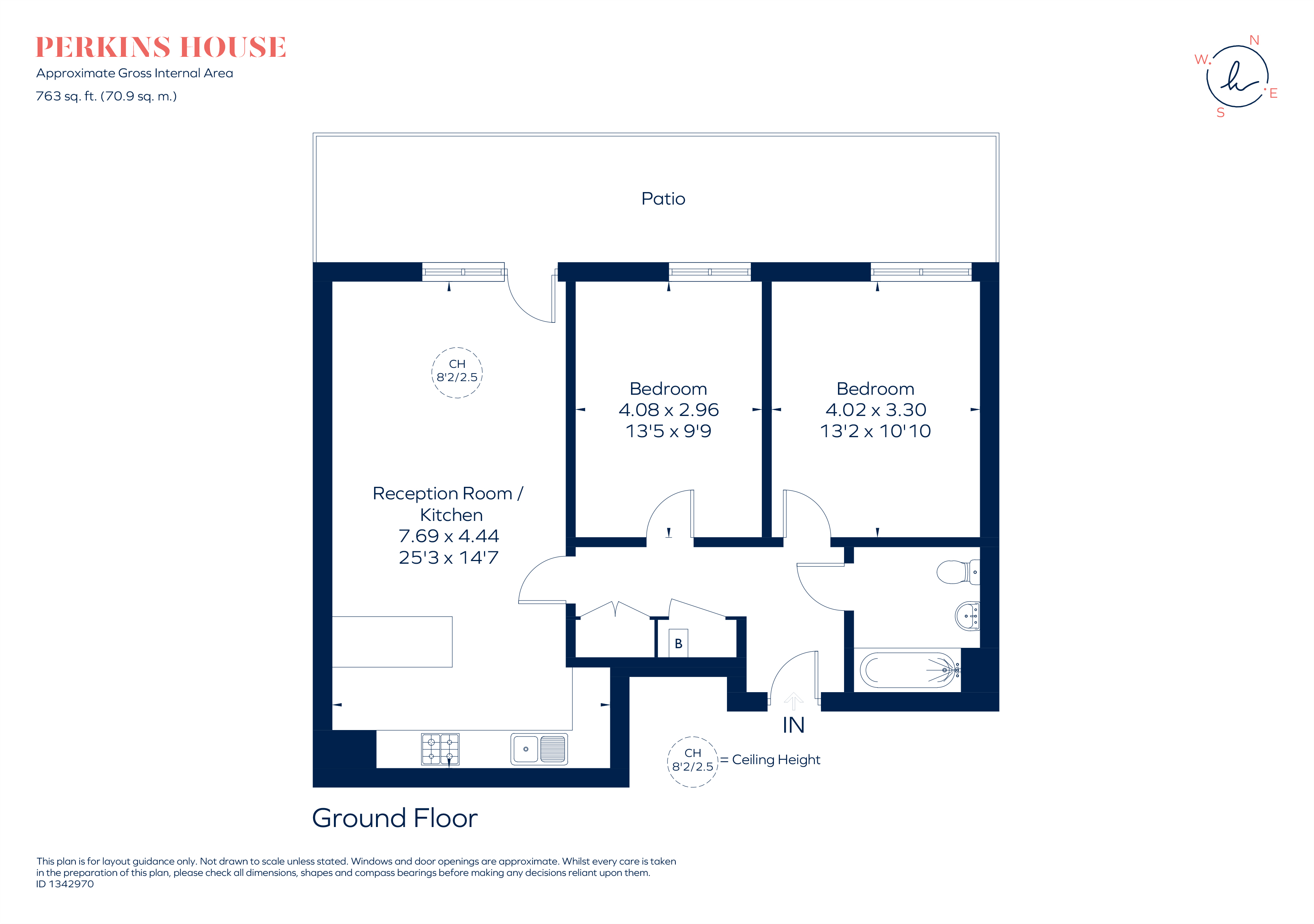 Tudway Road, London floorplan