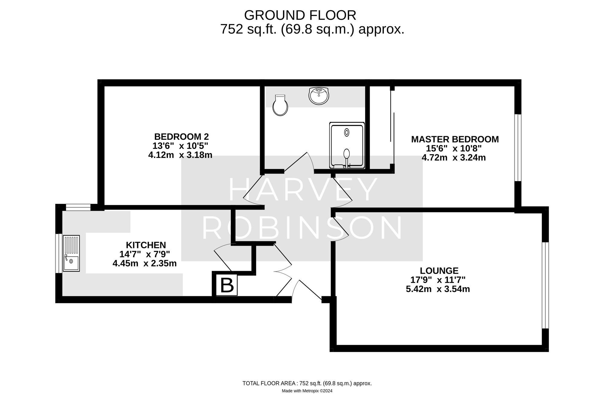 15 Stukeley Park Chestnut Grove, Huntingdon floorplan
