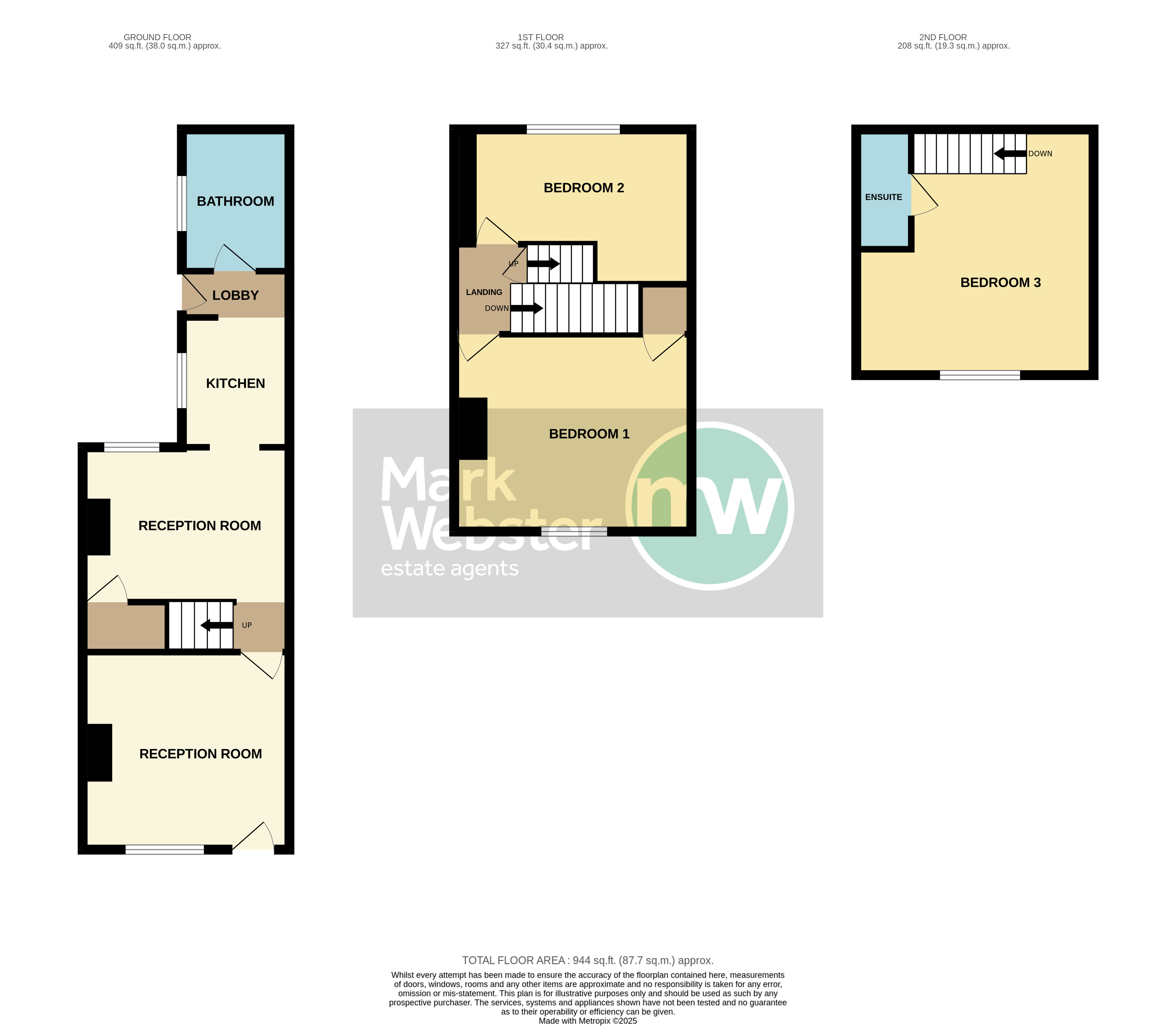 8, Tenter Street, Atherstone floorplan