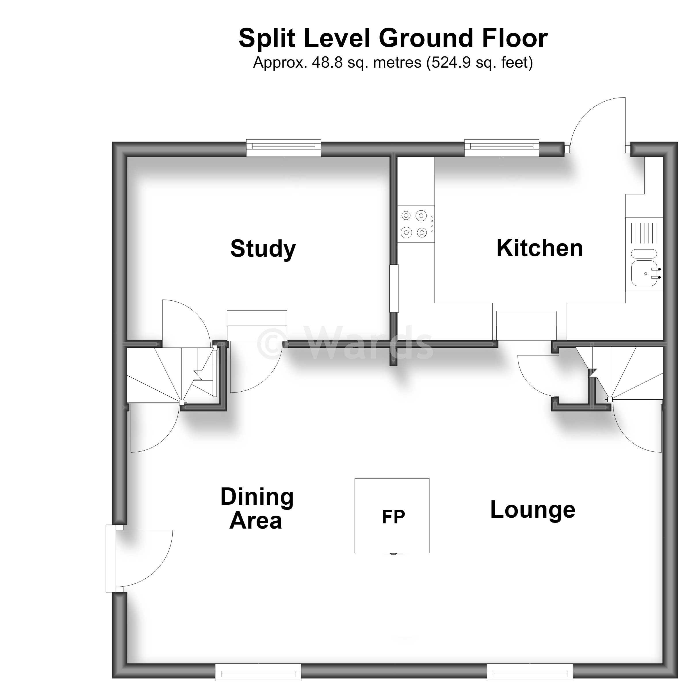 1-3, Victoria Road, Broadstairs floorplan