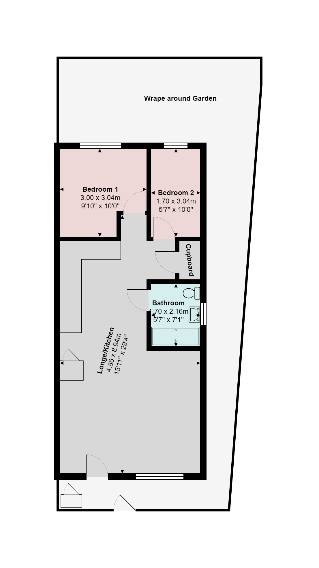 2 Bedrooms Maisonette for sale in Birkdale Drive, Ifield, Crawley RH11