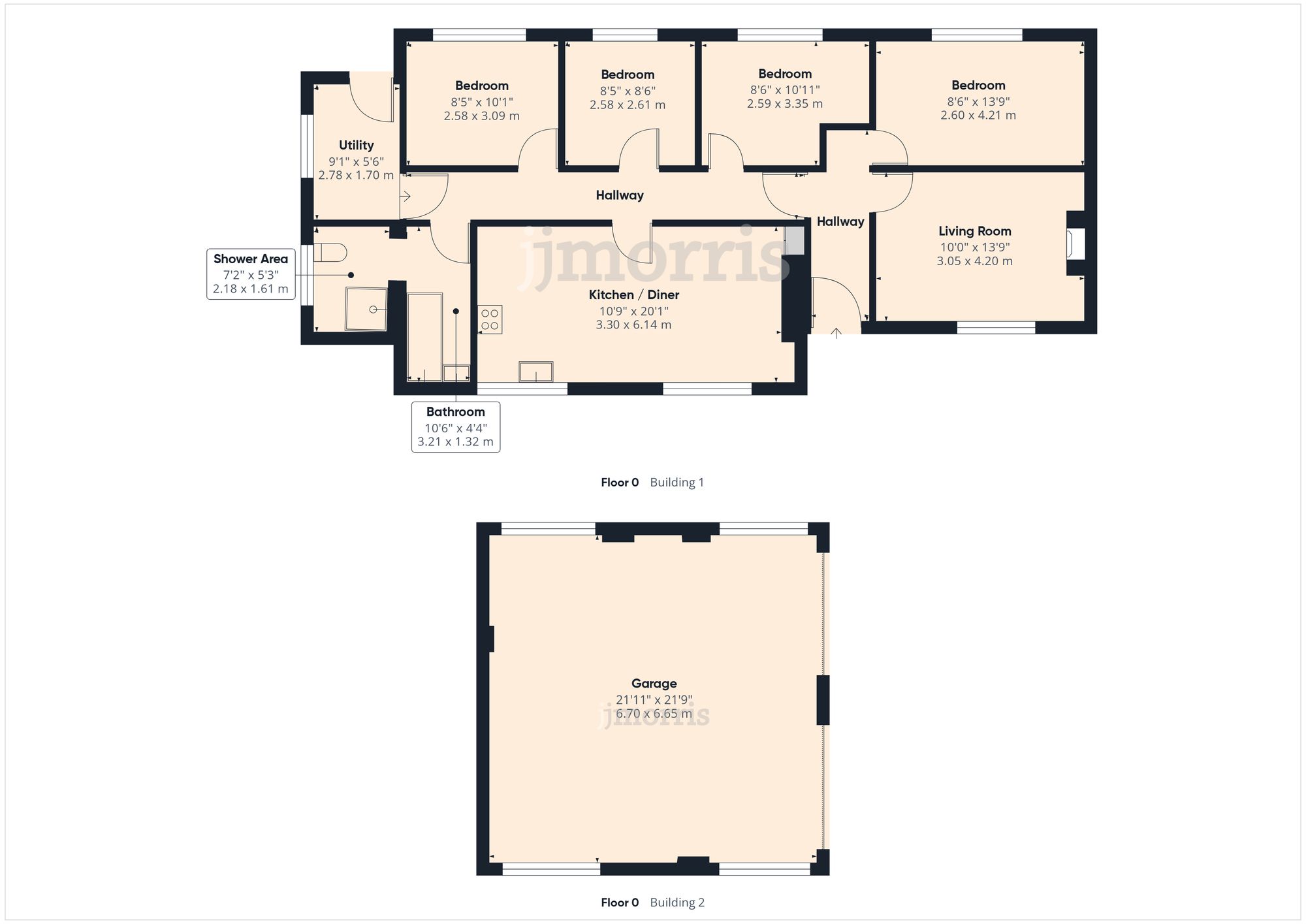 The Larches, Reynalton, Pembrokeshire floorplan