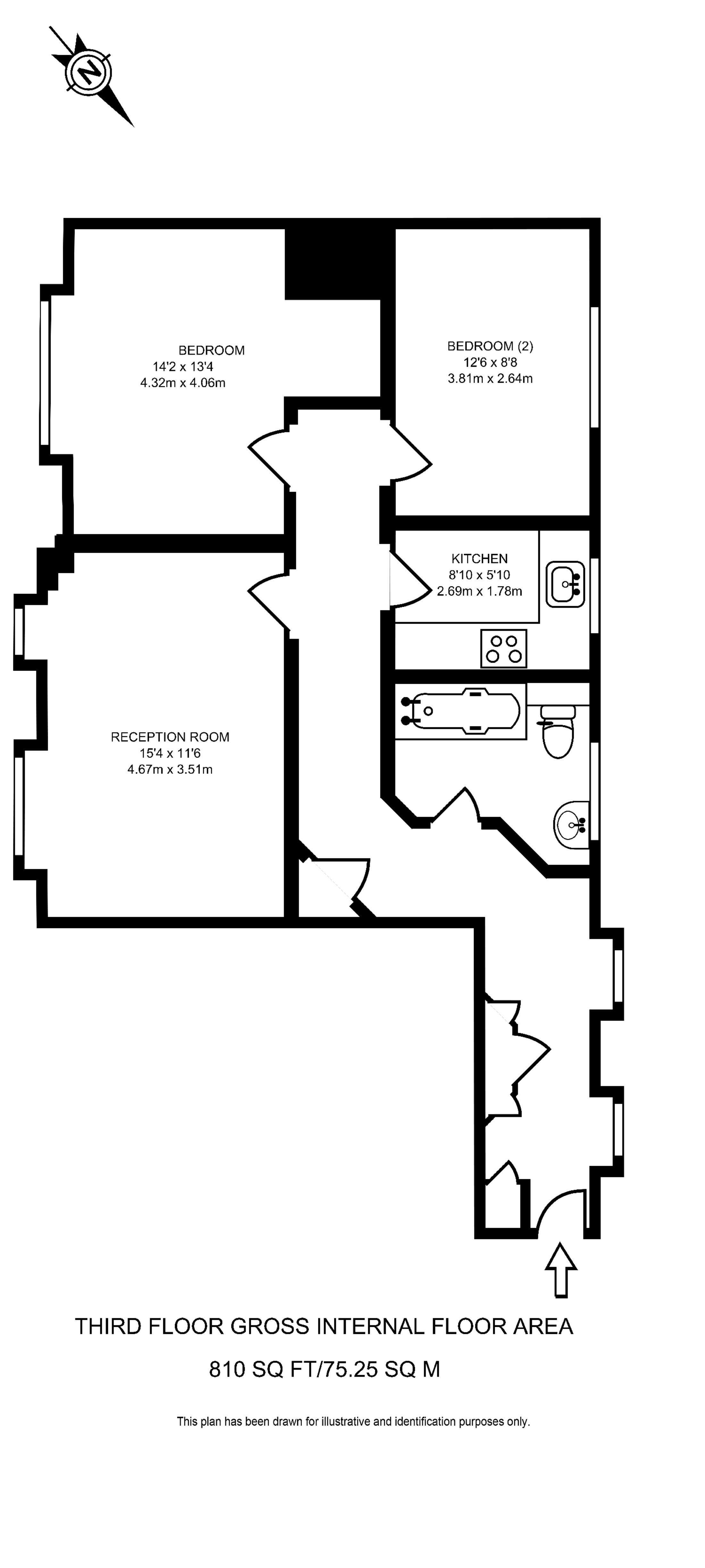 Euston Road, Fitzrovia floorplan