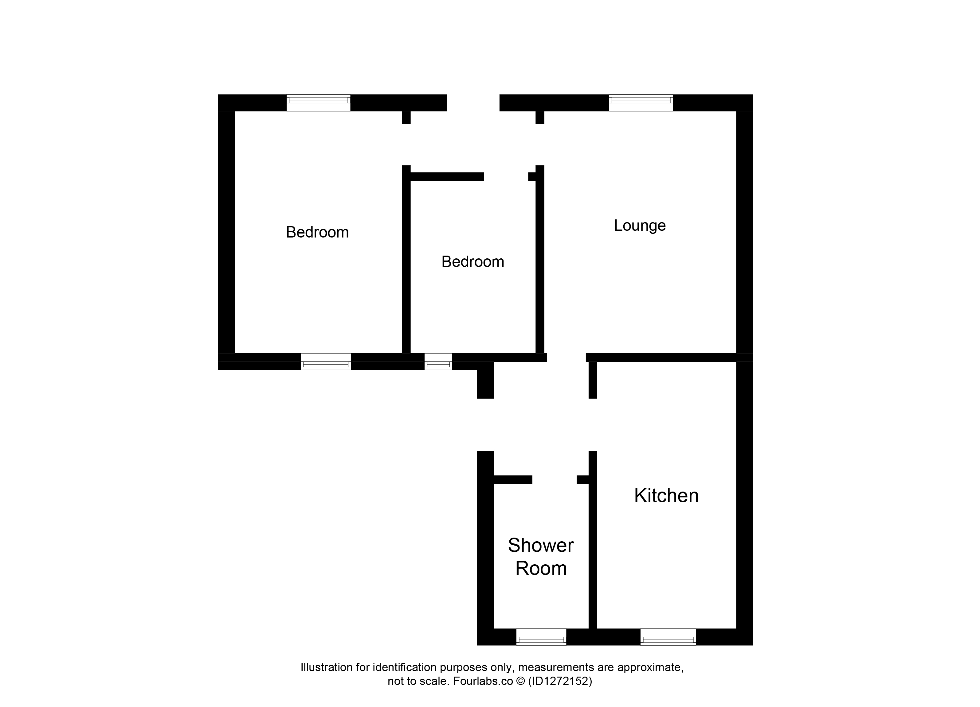 Innes Cottage, 17, Maxwell Street, Fochabers floorplan