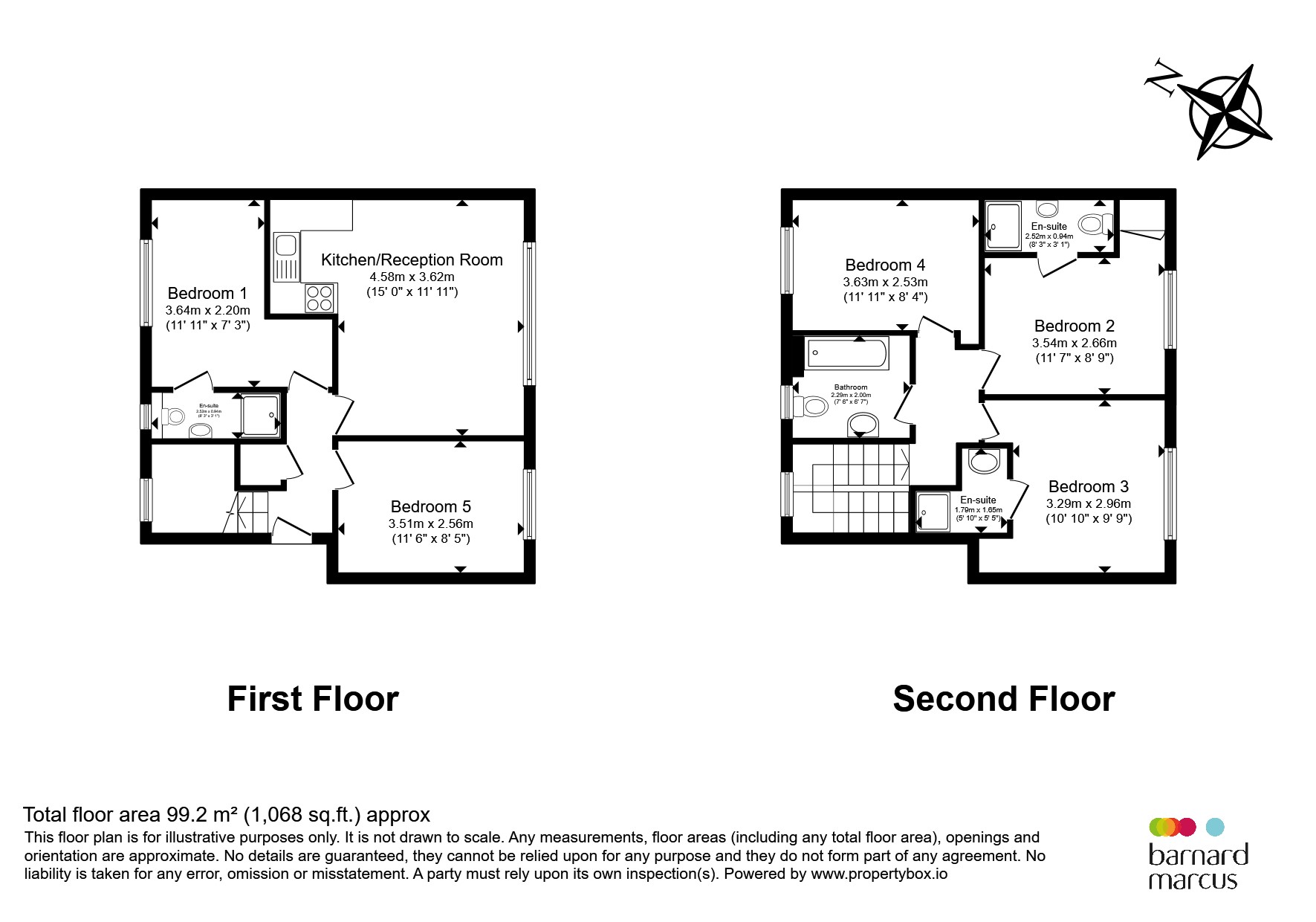 96, Maskell Road, London floorplan