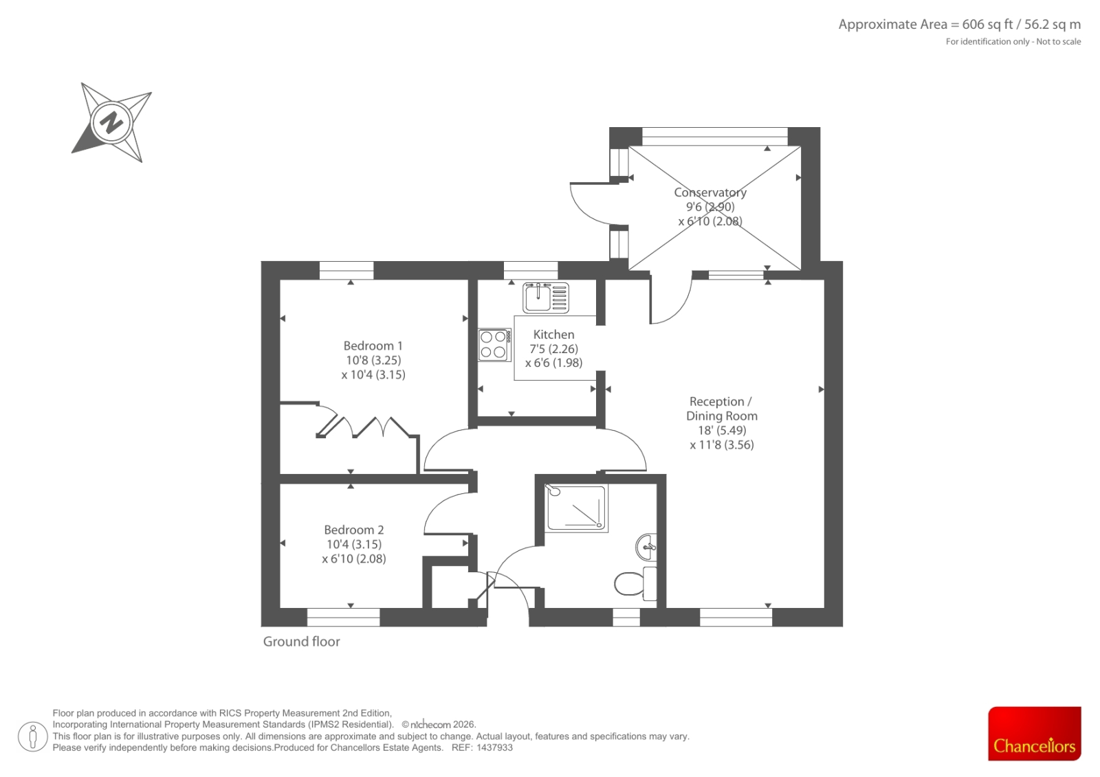 26 SHEPARD WAY, Shepard Way, Chipping Norton floorplan