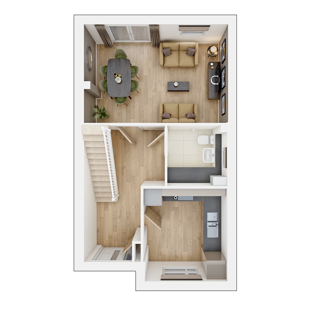 The Trelton - Plot 7, High Elms, Woodside Road, Abbots Langley floorplan