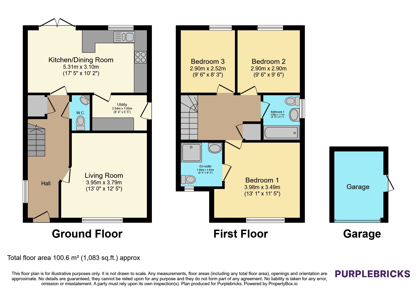 Kilmarnock Grove, Heywood floorplan