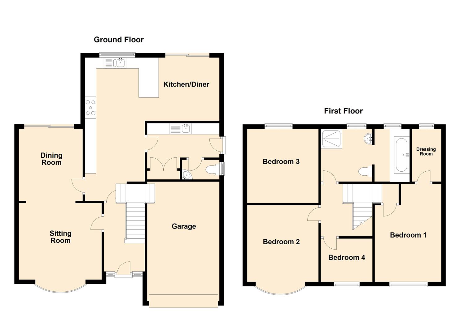 4 Bedrooms Semi-detached house for sale in Edale Avenue, Mickleover, Derby DE3
