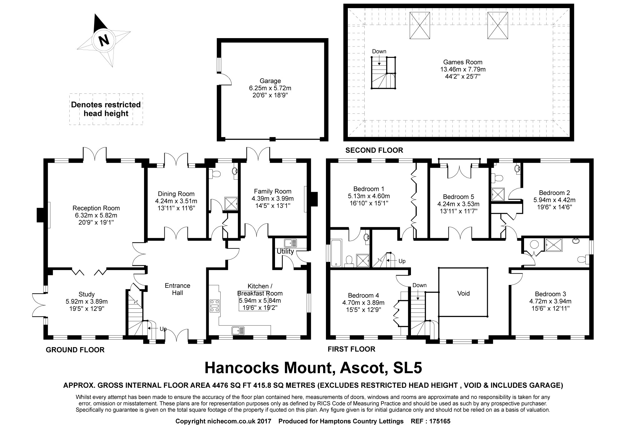 5 Bedrooms Detached house to rent in Stonehill Gate, Hancocks Mount, Ascot SL5