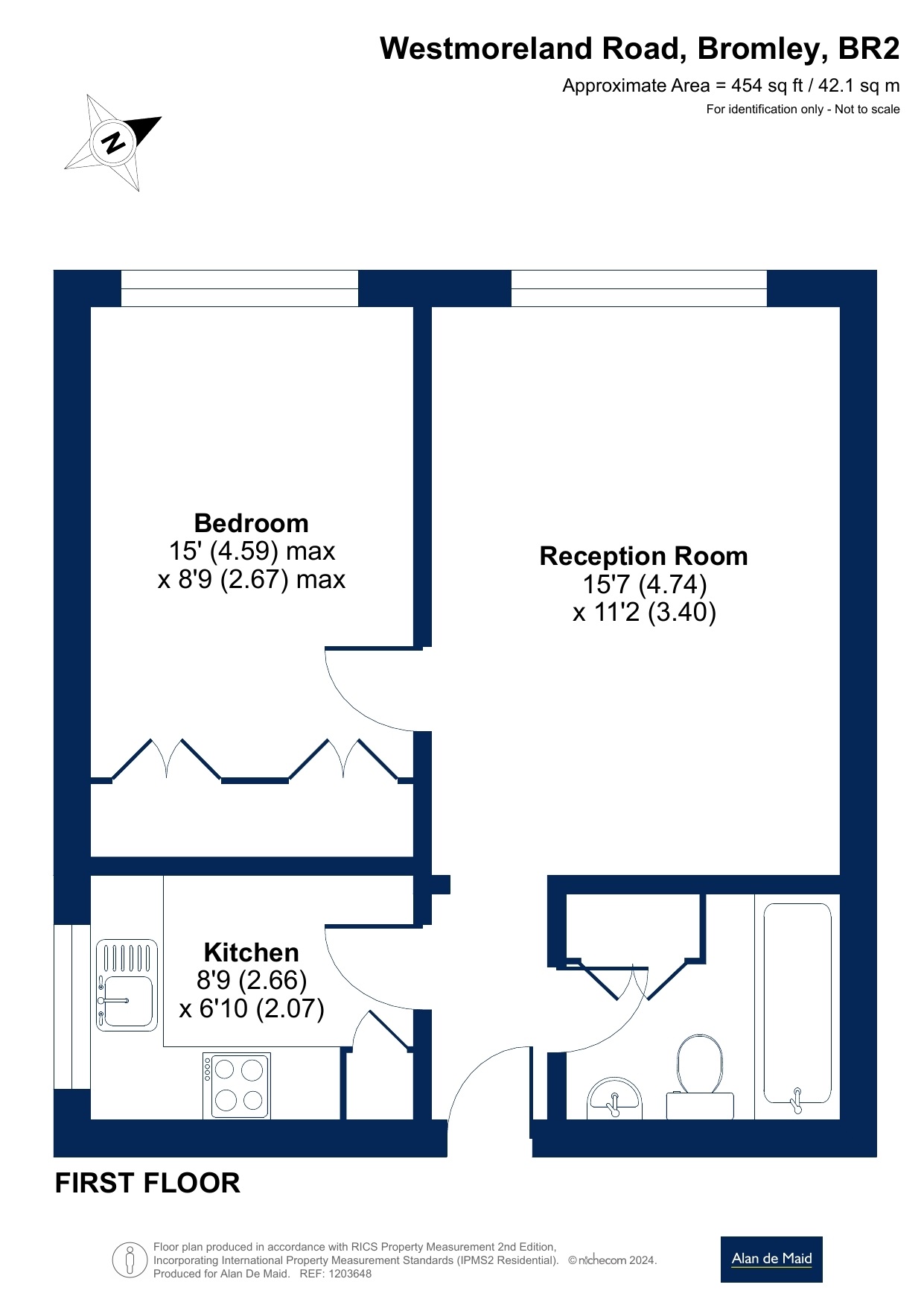 Westmoreland Road, Bromley floorplan