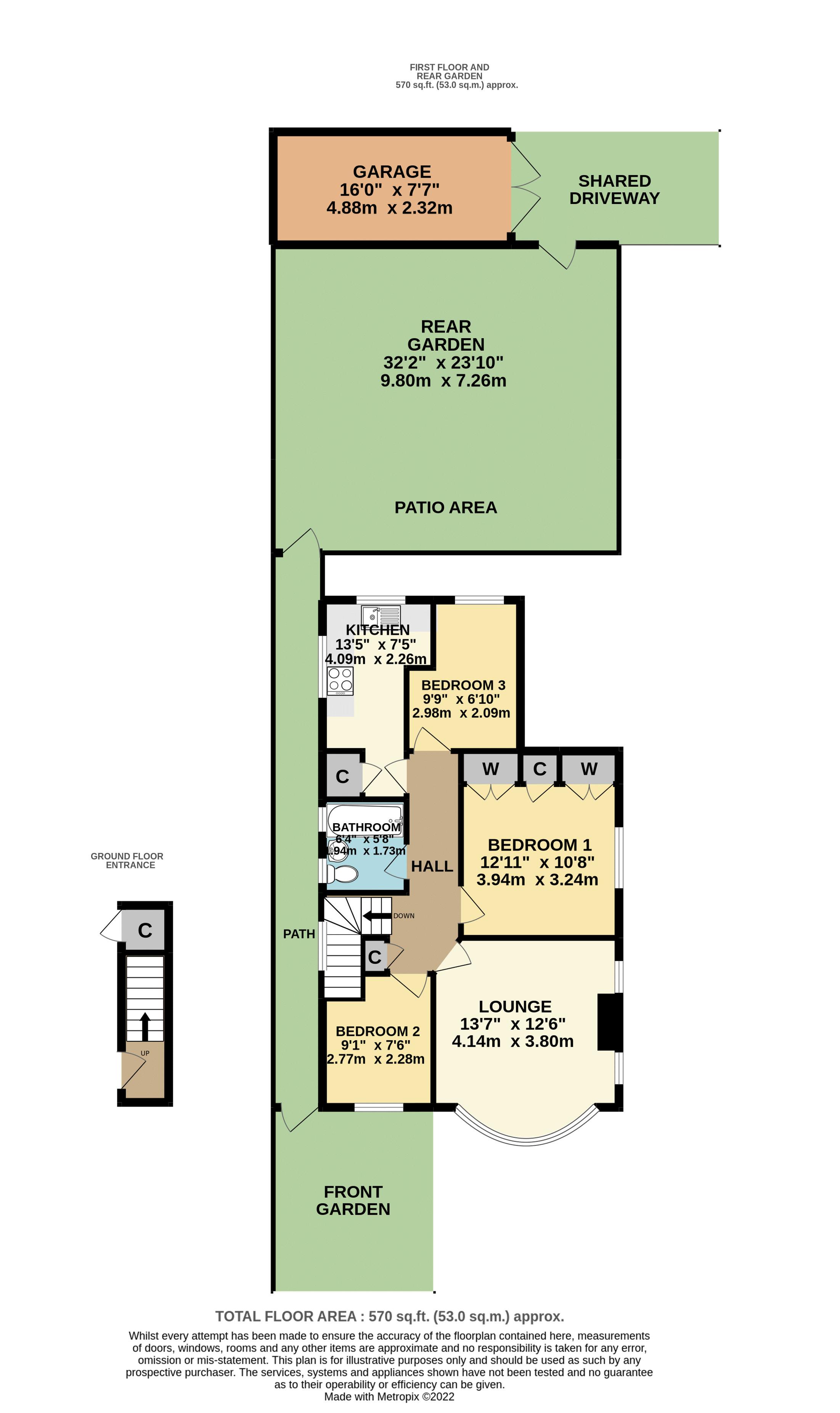 231, Brunswick Park Road, Brunswick Park floorplan