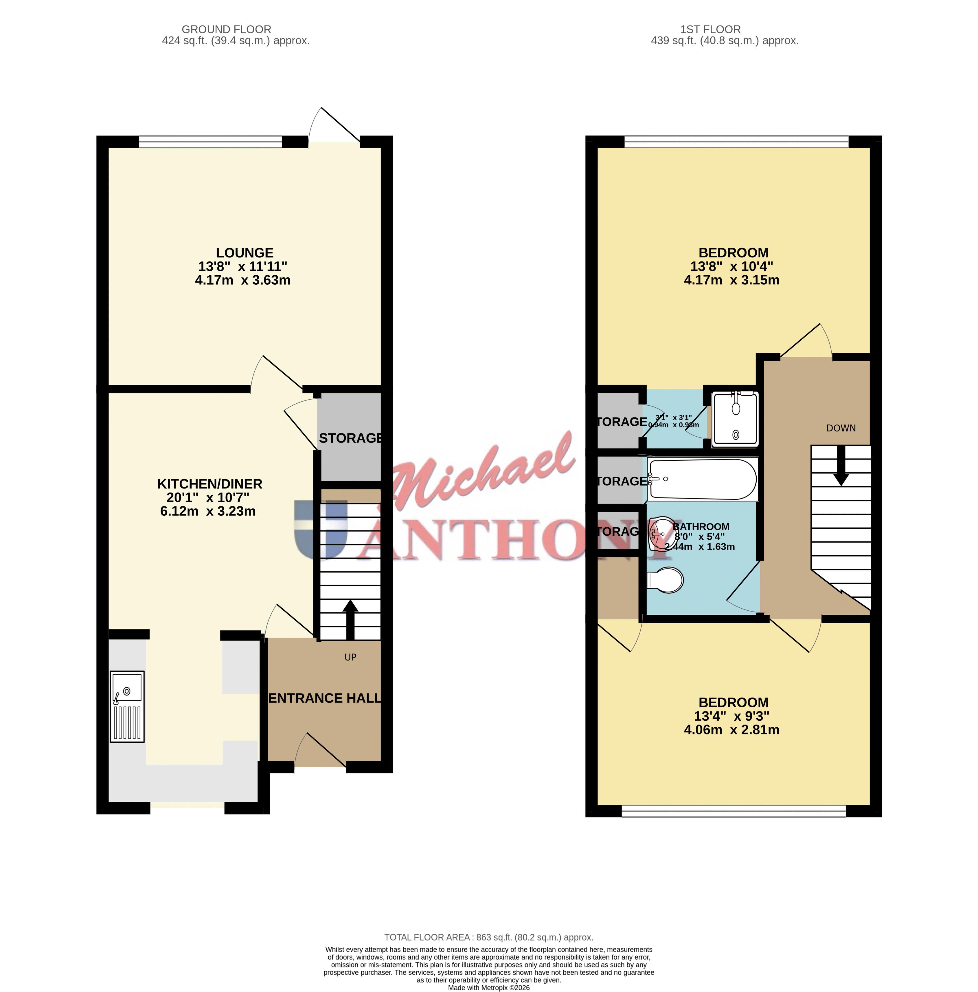 6, Sunningdale Way, Milton Keynes floorplan