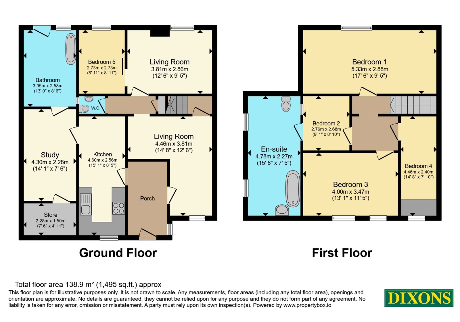Gilwell Road, Staffordshire floorplan