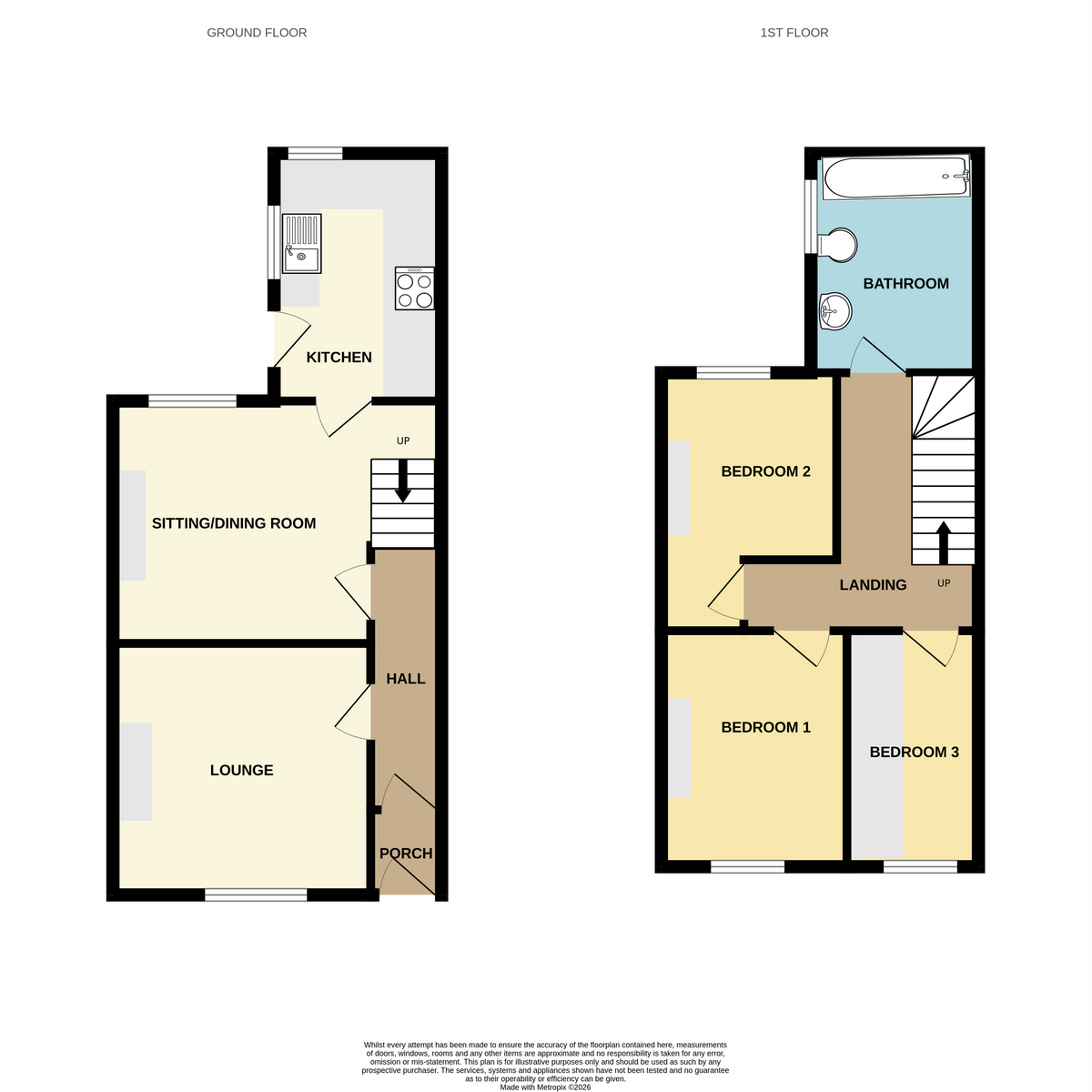 31, St. Marie Street, Bridgend floorplan