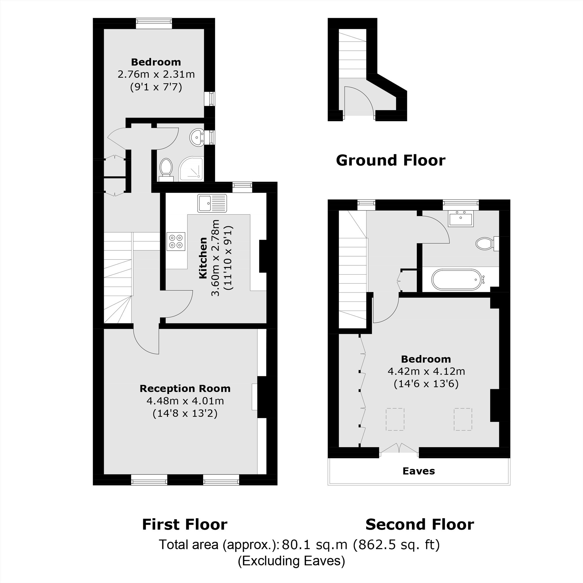 69A, Kingston Road, London floorplan