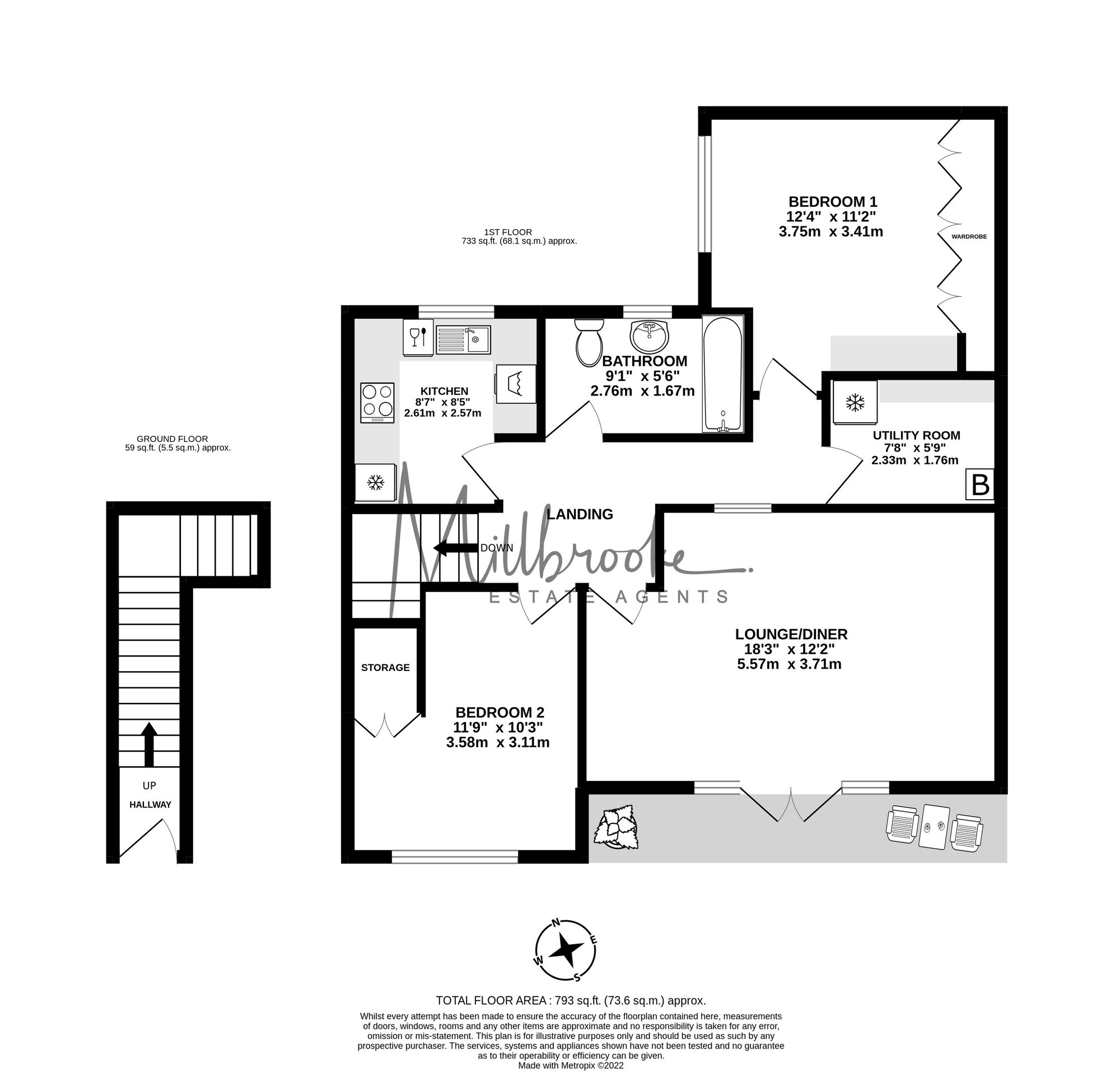 54A Leigh Road, Manchester floorplan