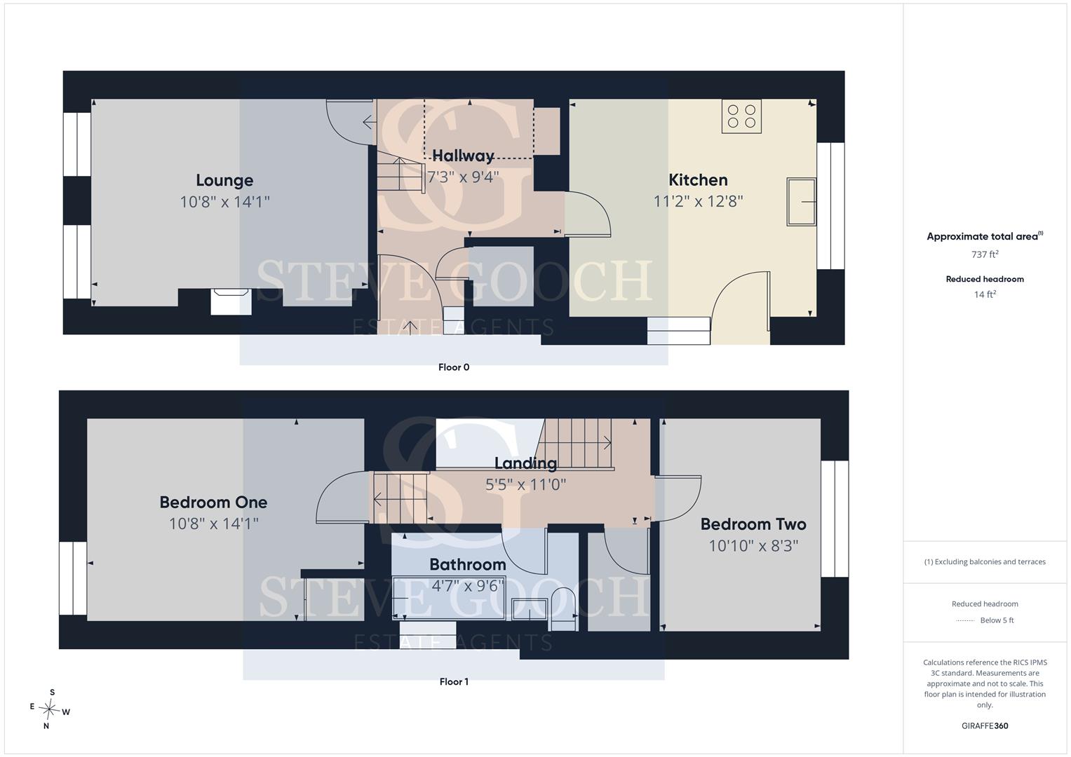 37, Parragate Road, Cinderford floorplan