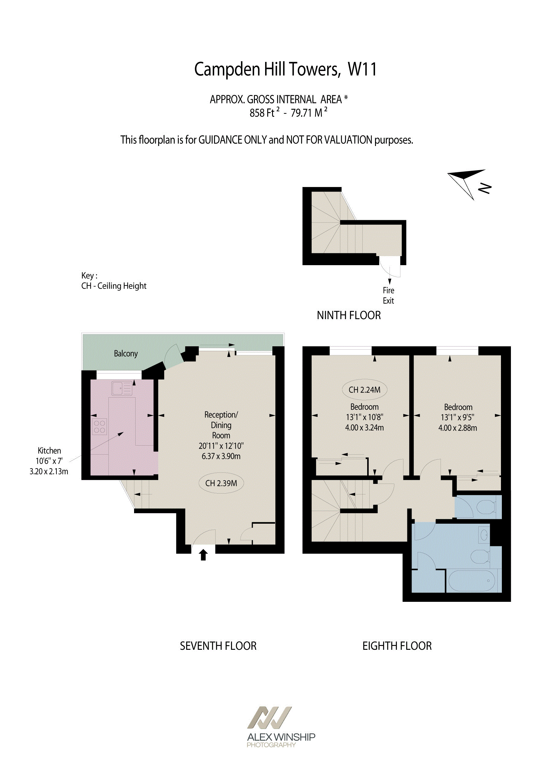 100 Gate Tower Floor Plan 2 Bed Maisonette For Sale In