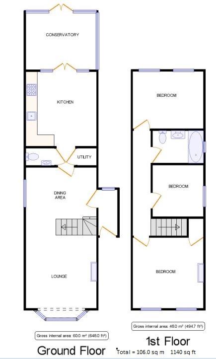 17, Calvert Road, High Barnet floorplan