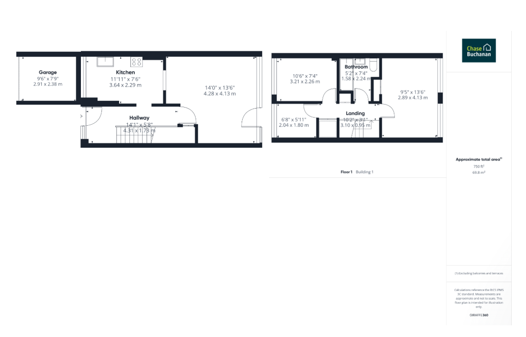 2, Edward Close, Hampton Hill floorplan
