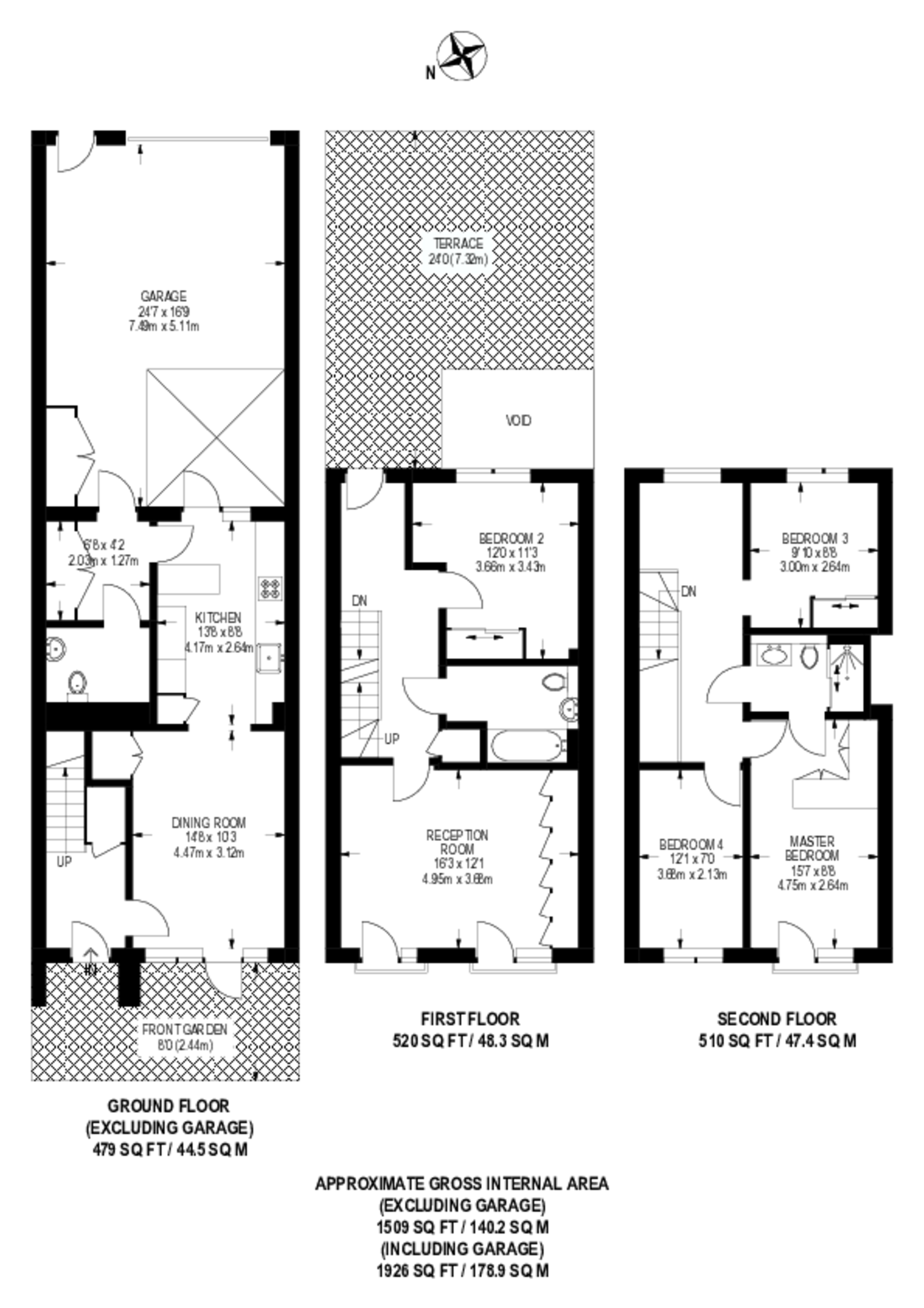 Villiers Gardens, Stratford floorplan