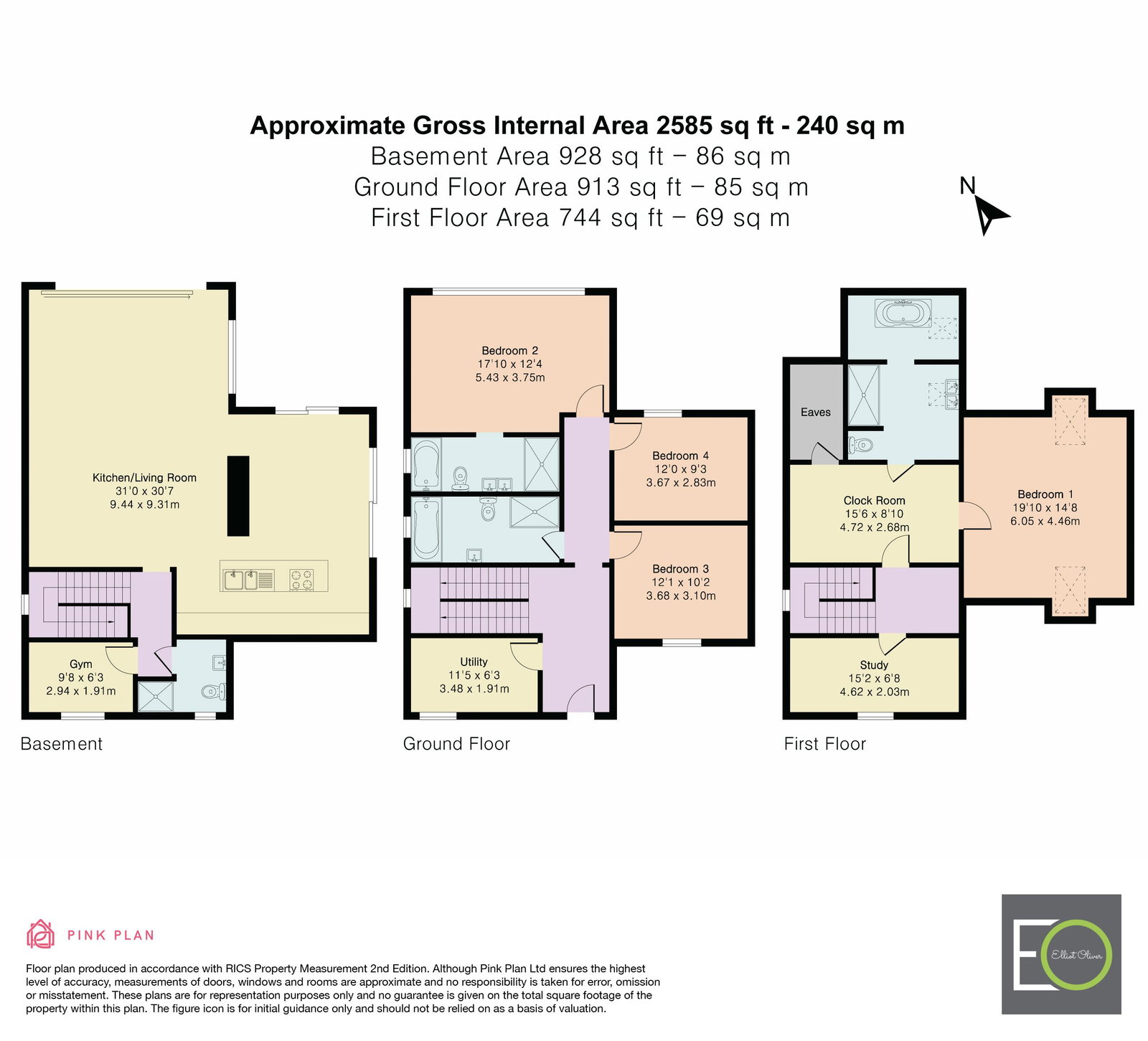 10A, Bafford Approach, Cheltenham floorplan