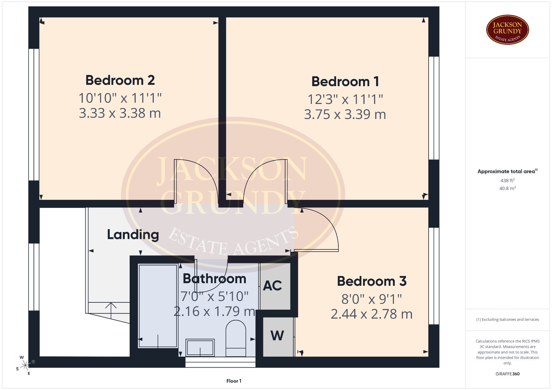 52, Northampton Road, Northampton floorplan