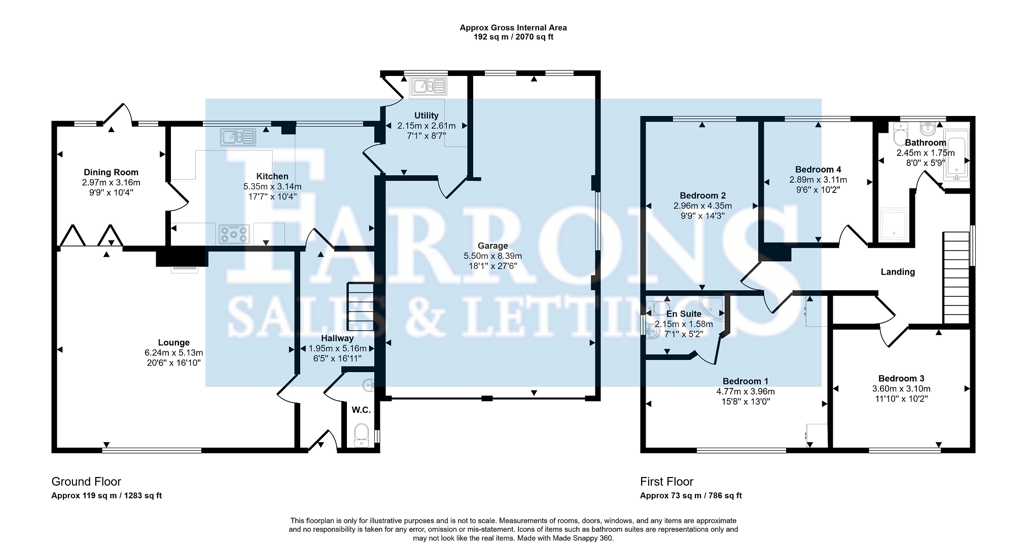 5, Ilex Lane, Winscombe floorplan