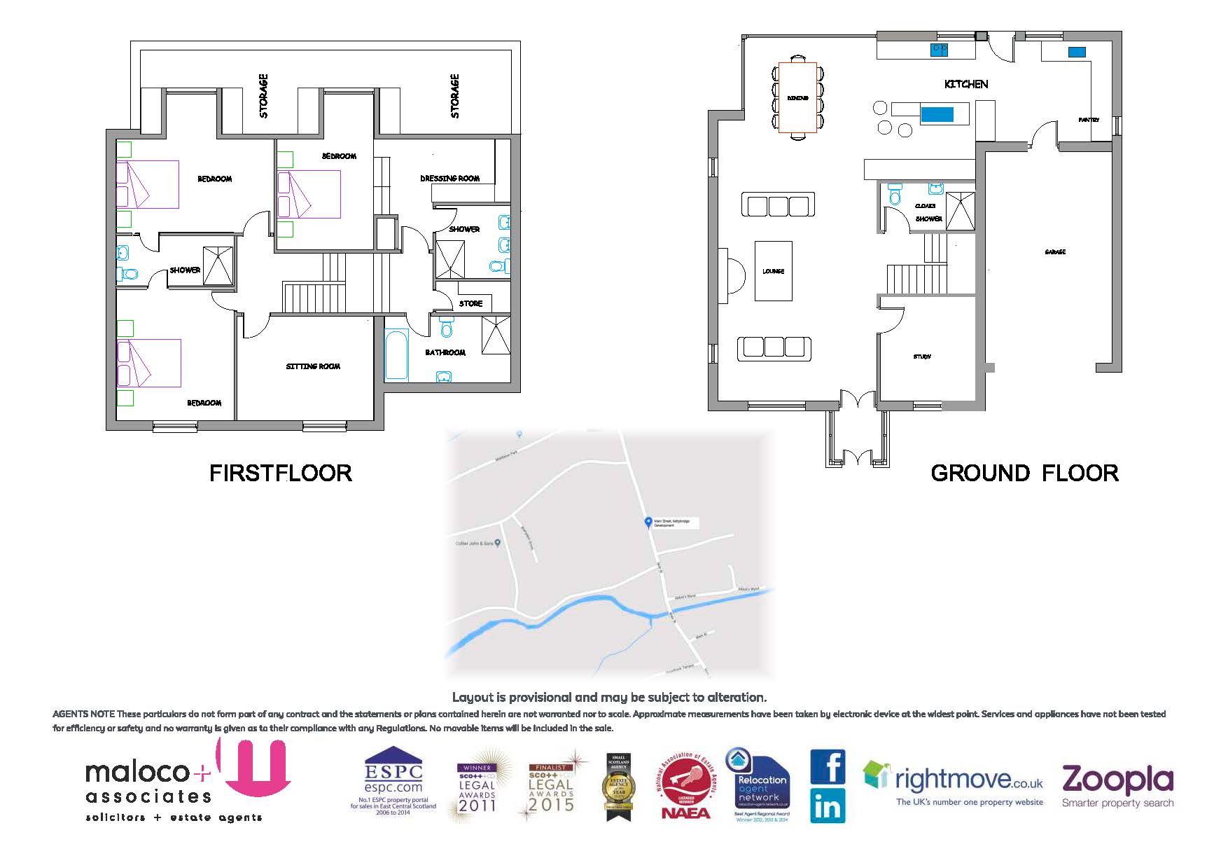 3 Bedrooms Detached house for sale in Main Street, Keltybridge KY4