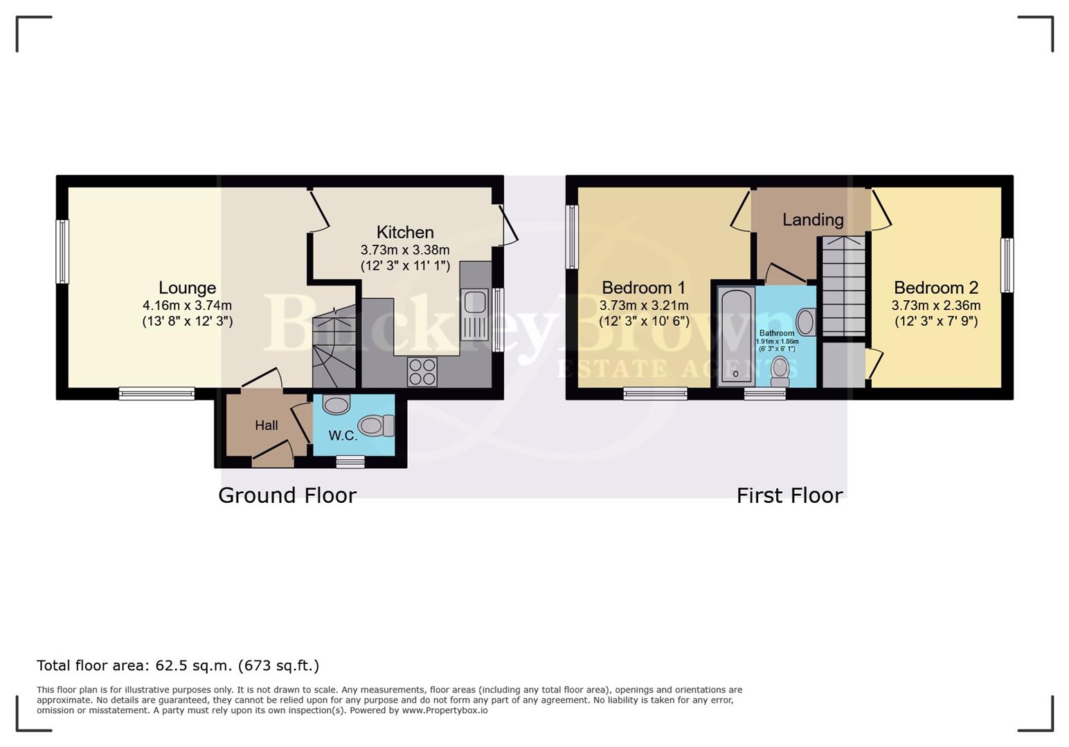 48, Fox Street, Worksop floorplan