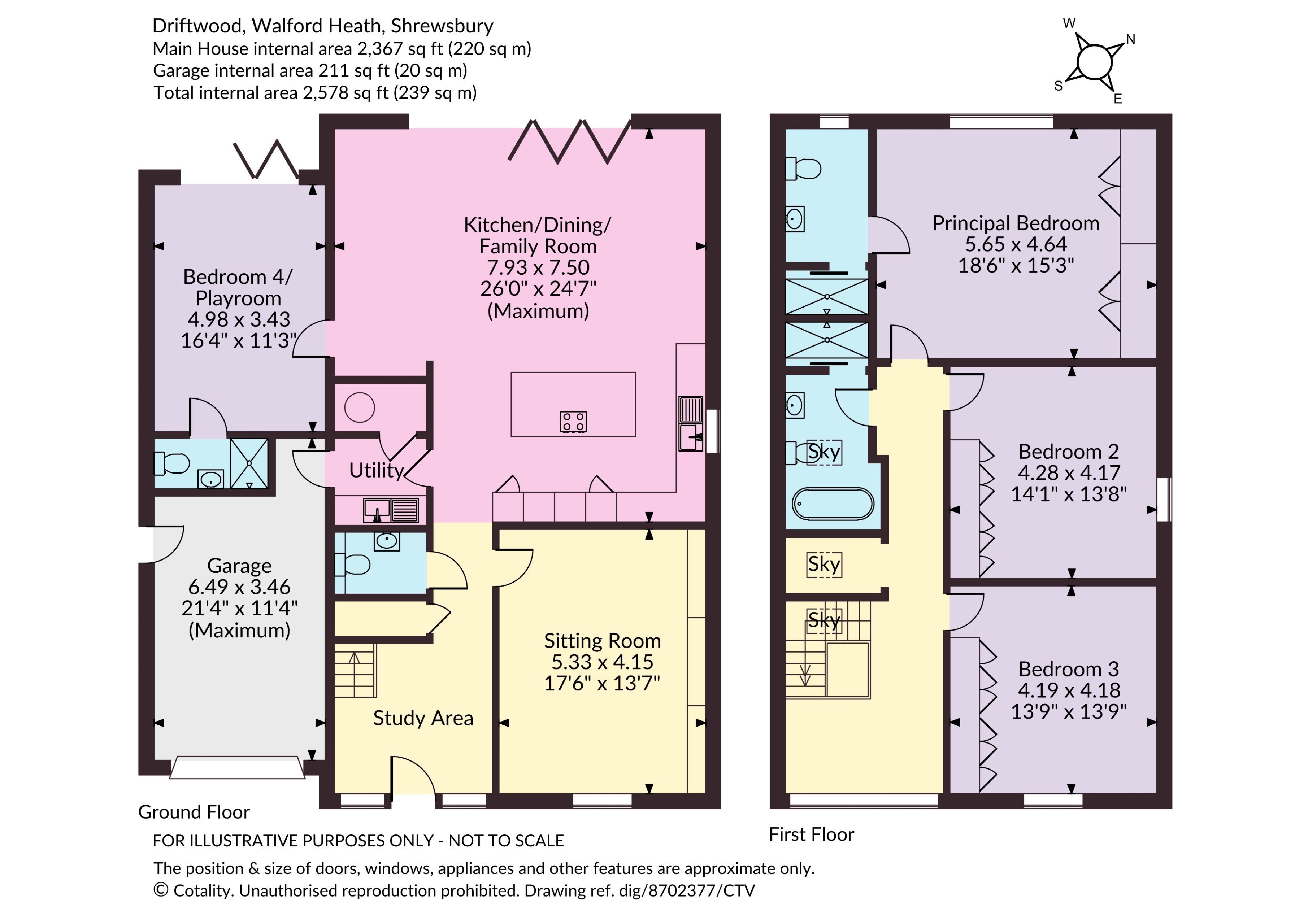 Driftwood, Shrewsbury floorplan