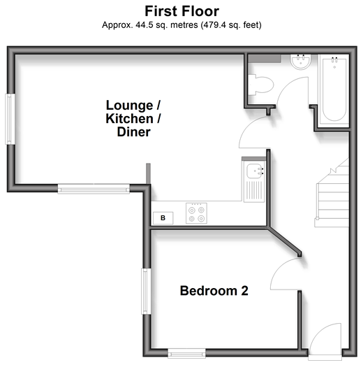 Canterbury Mews Oxshott, Leatherhead floorplan