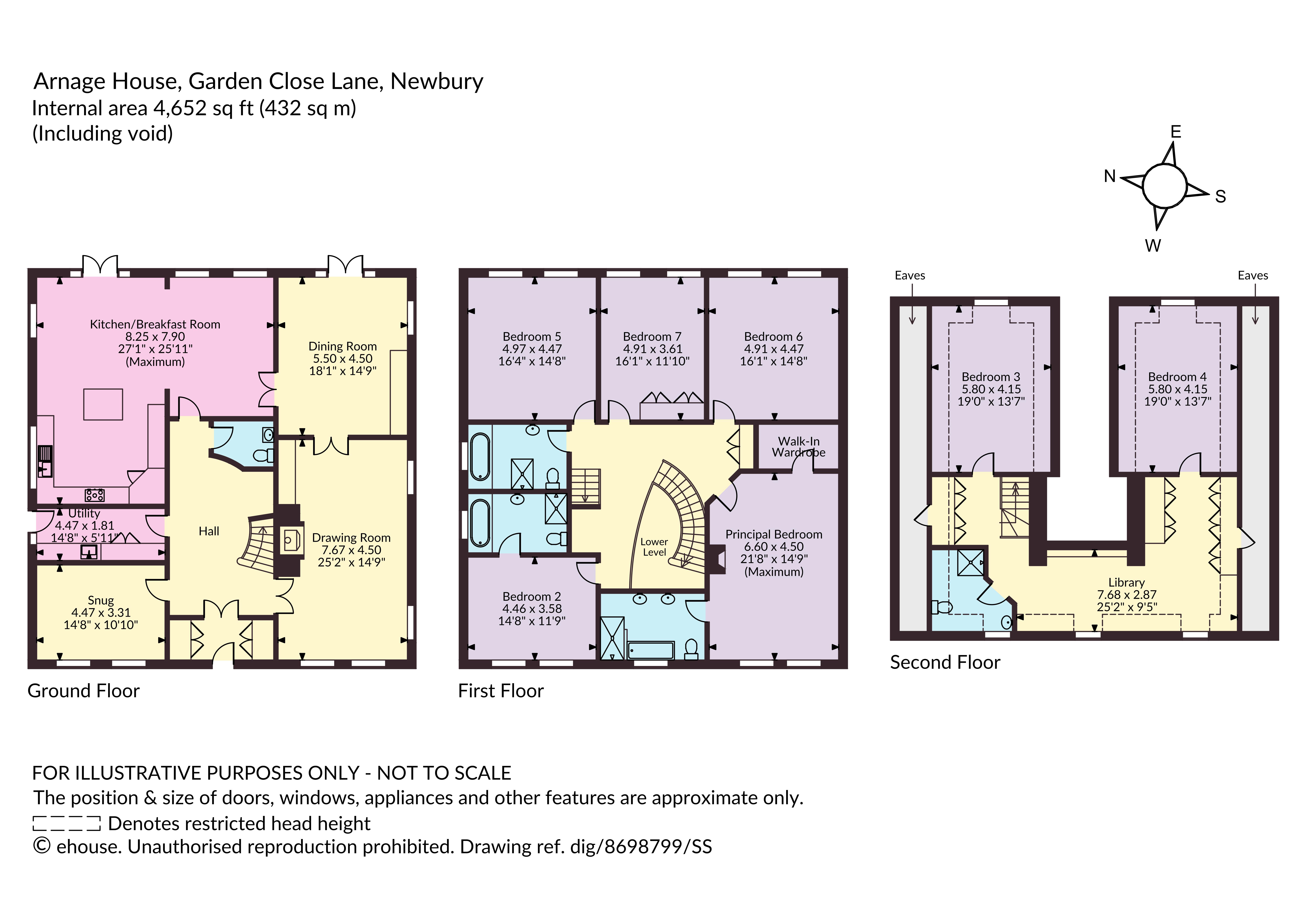 Arnage House,, Garden Close Lane, Berkshire floorplan