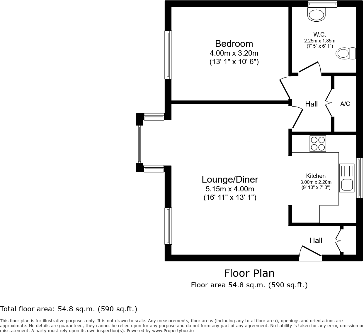 3 Conifer Court, Hadham Road, Bishops Stortford floorplan