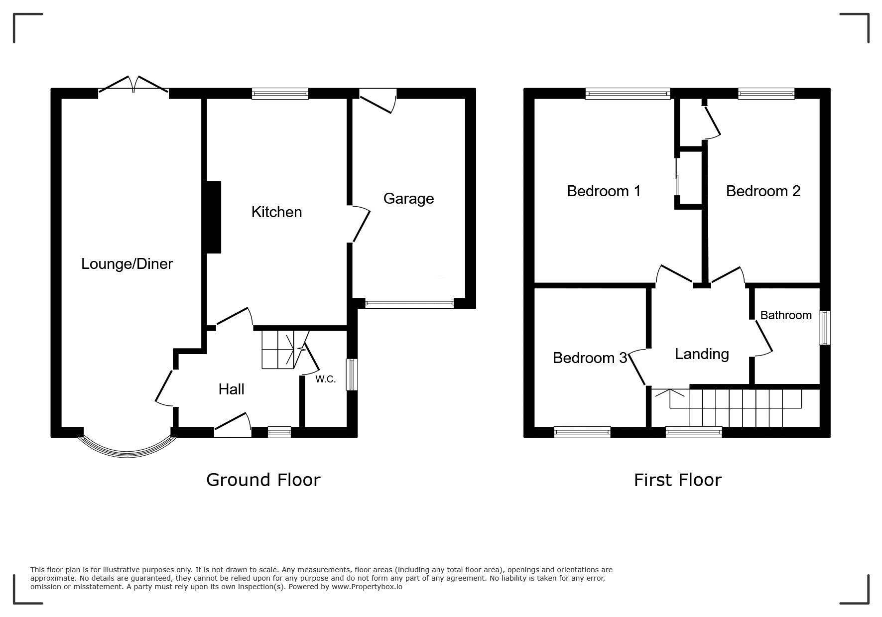 19, Poplar Grove, Bedlington floorplan