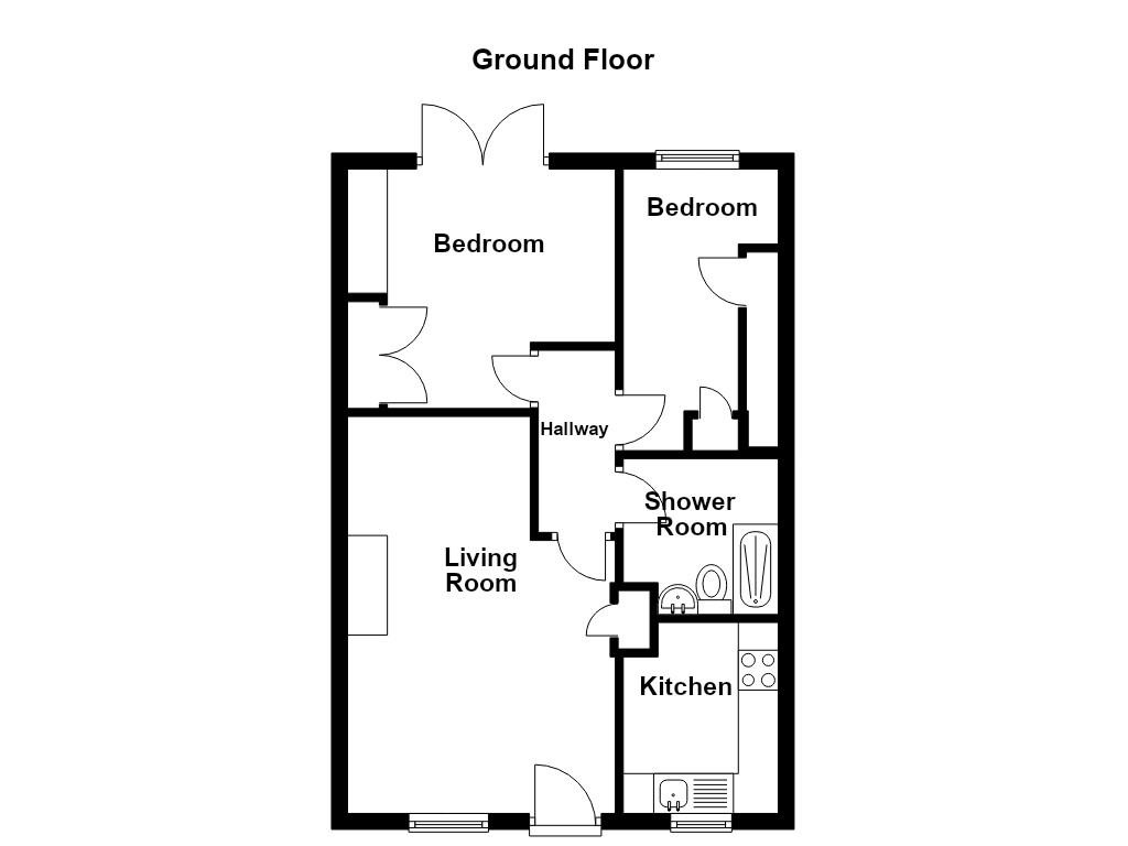 27, Windermere Road, Bacup floorplan