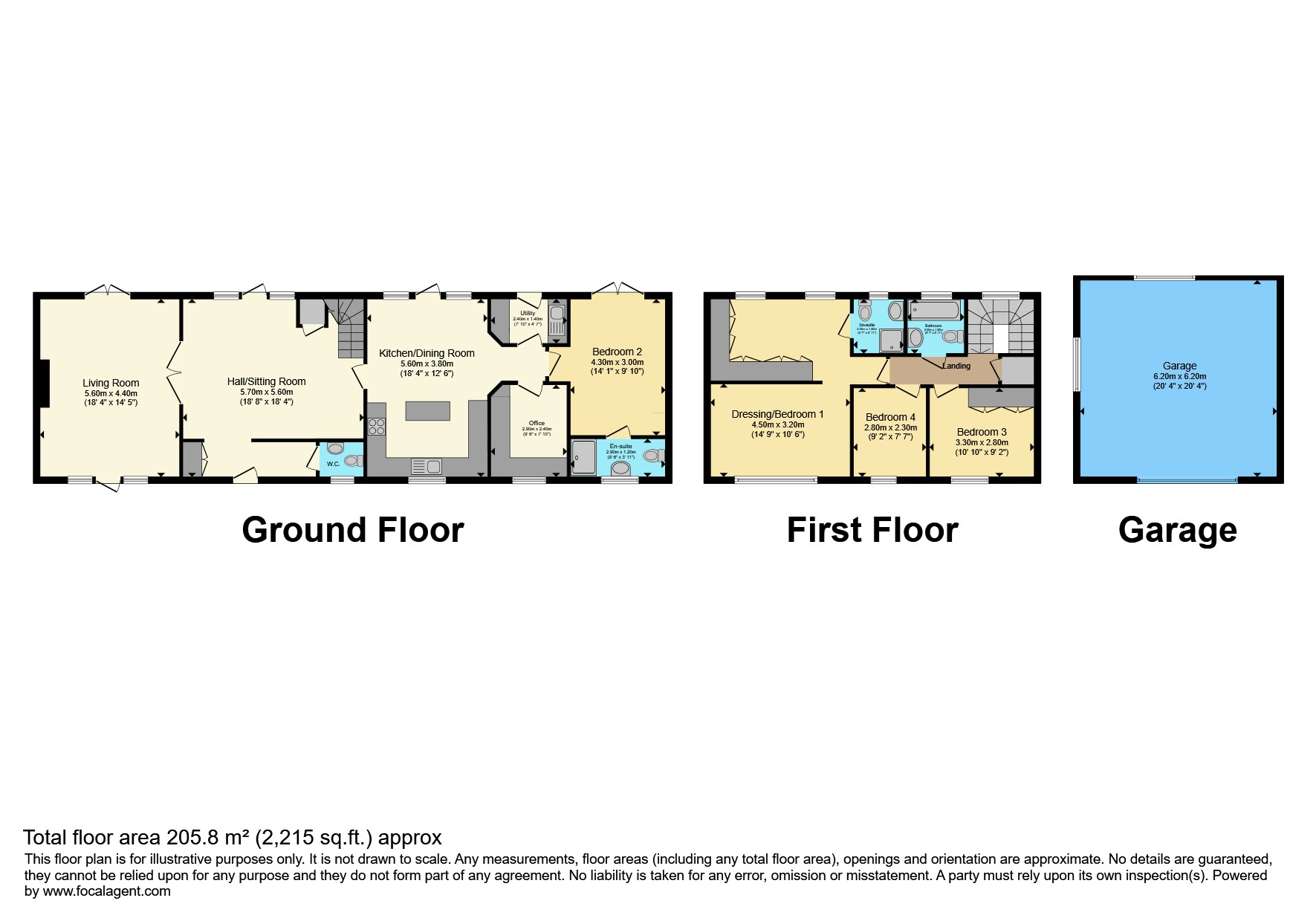 6 Noon Sun Farm, Noahs Ark Lane, Knutsford floorplan