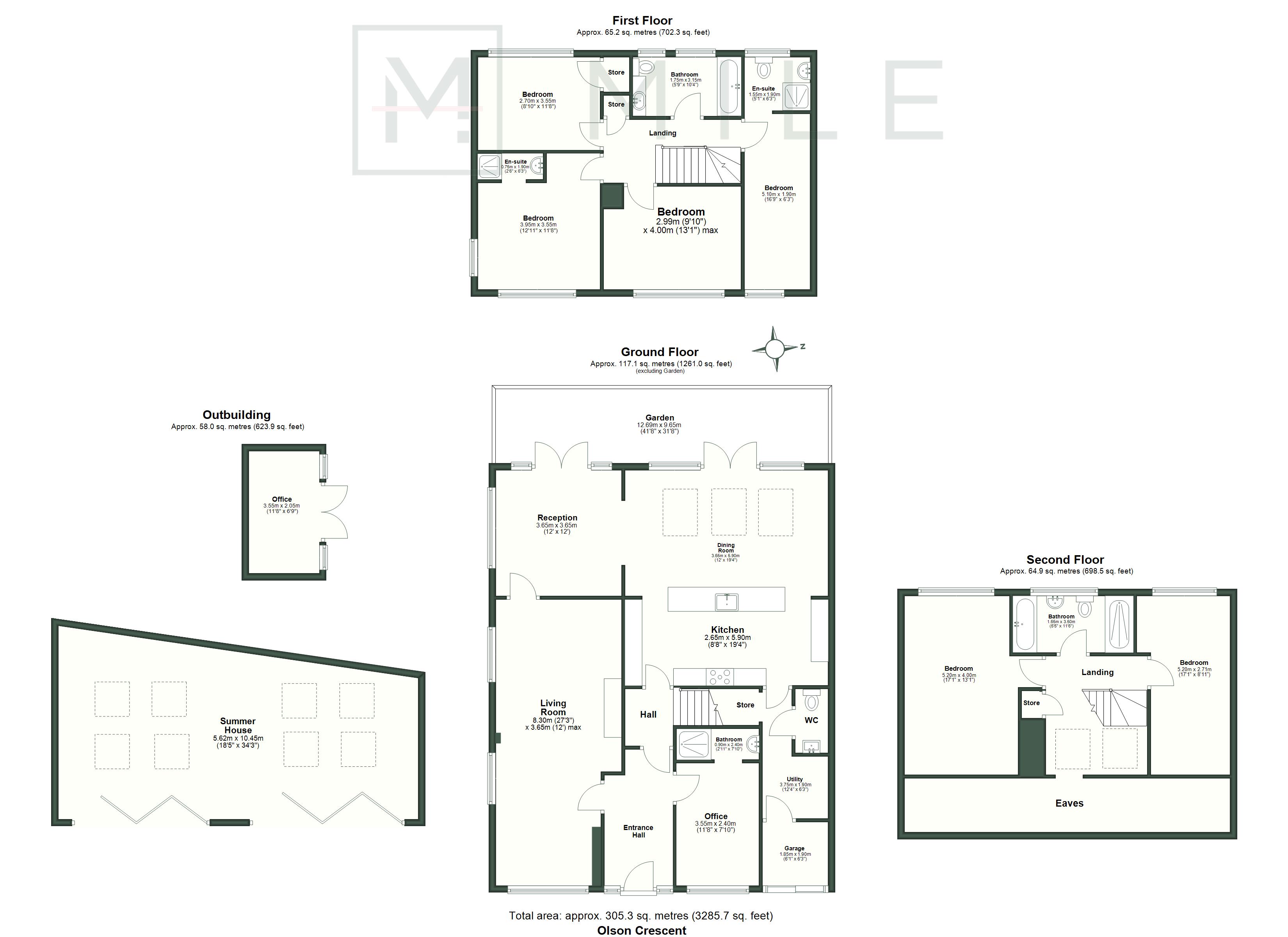2, Colston Crescent, Waltham Cross floorplan