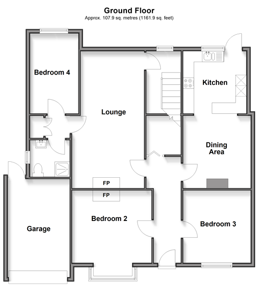 Forge Lane Higham, Rochester floorplan