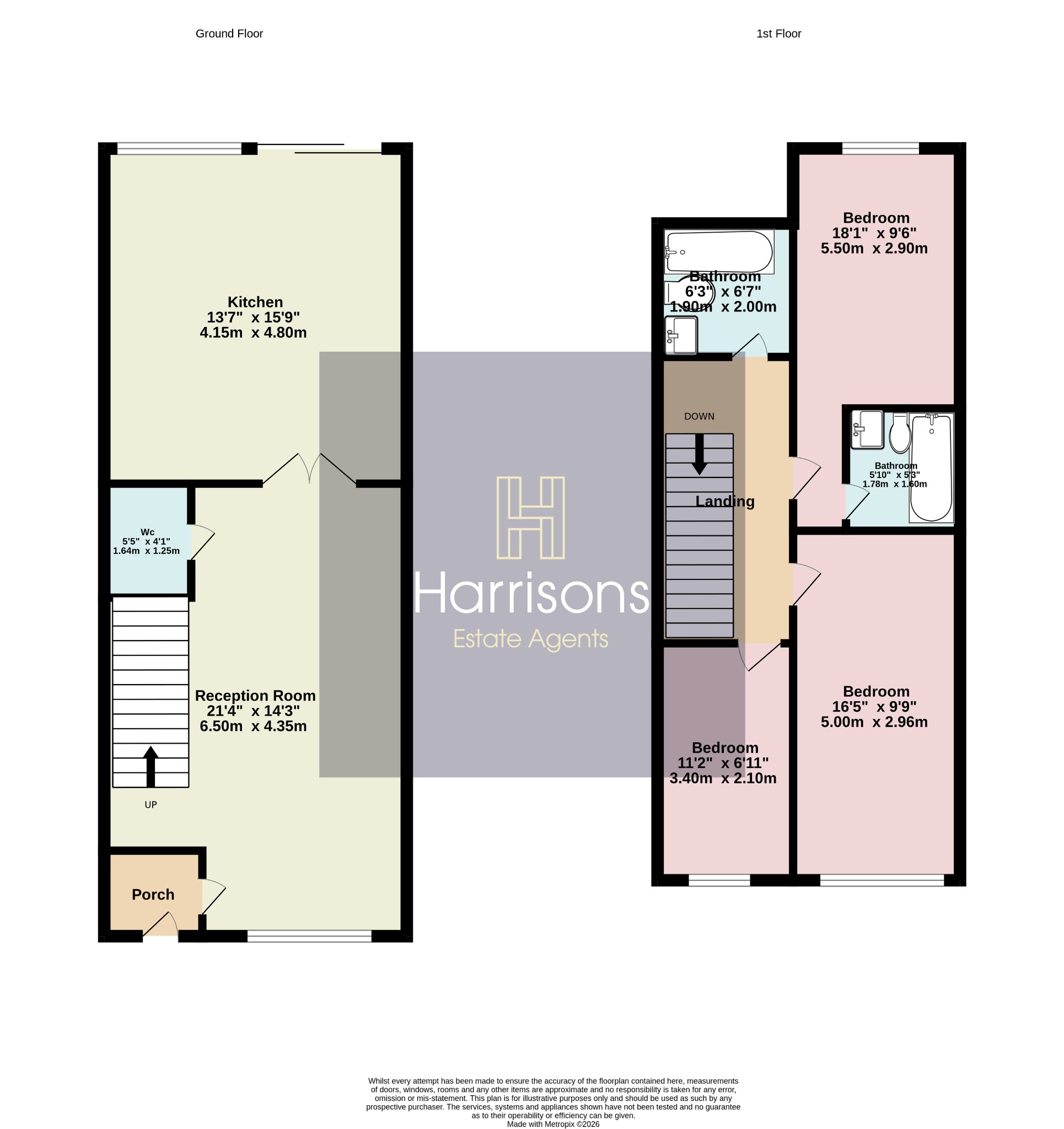 6, Braemar Gardens, Bolton floorplan