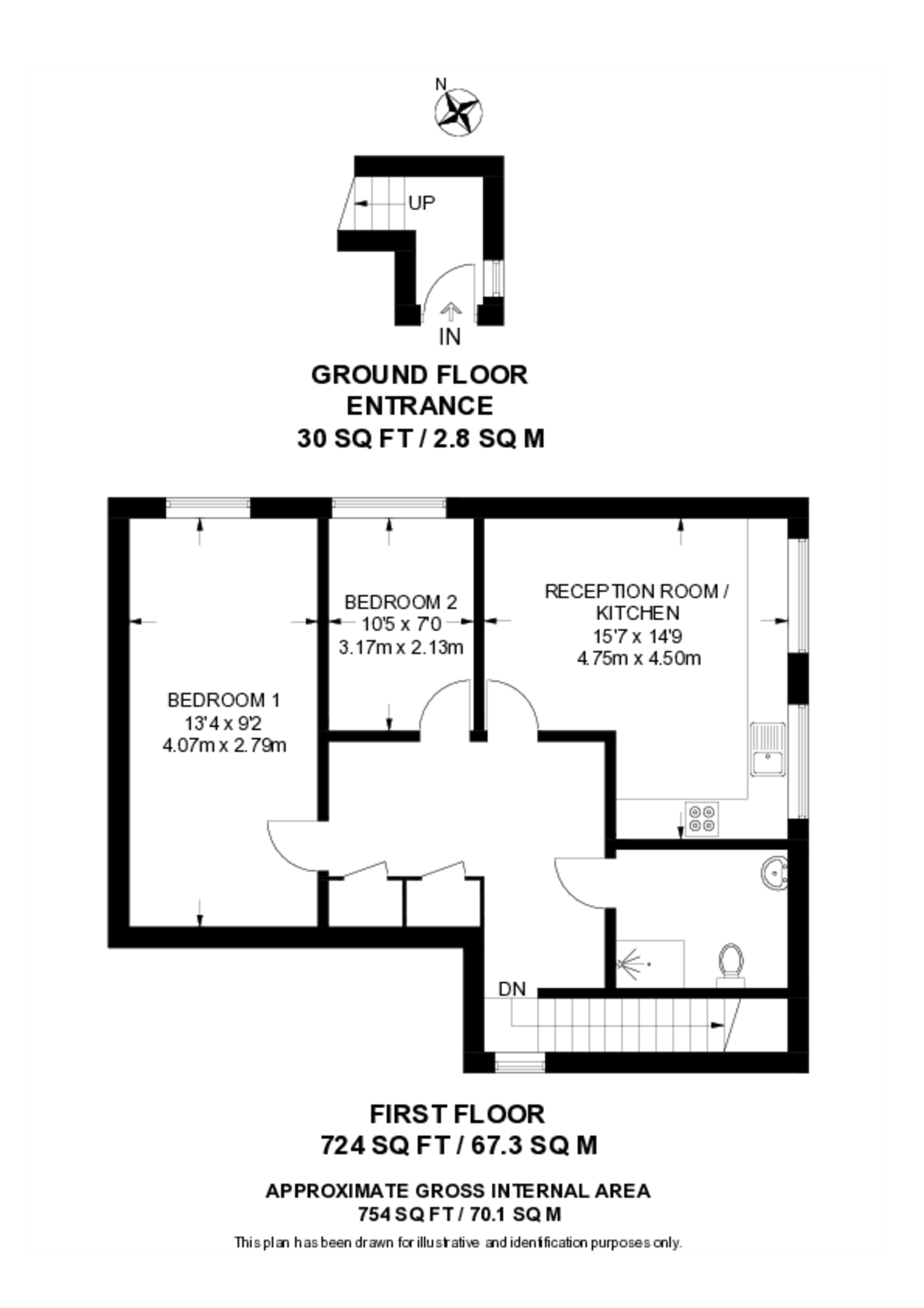 Heath Road, Diamond Conservation Area floorplan