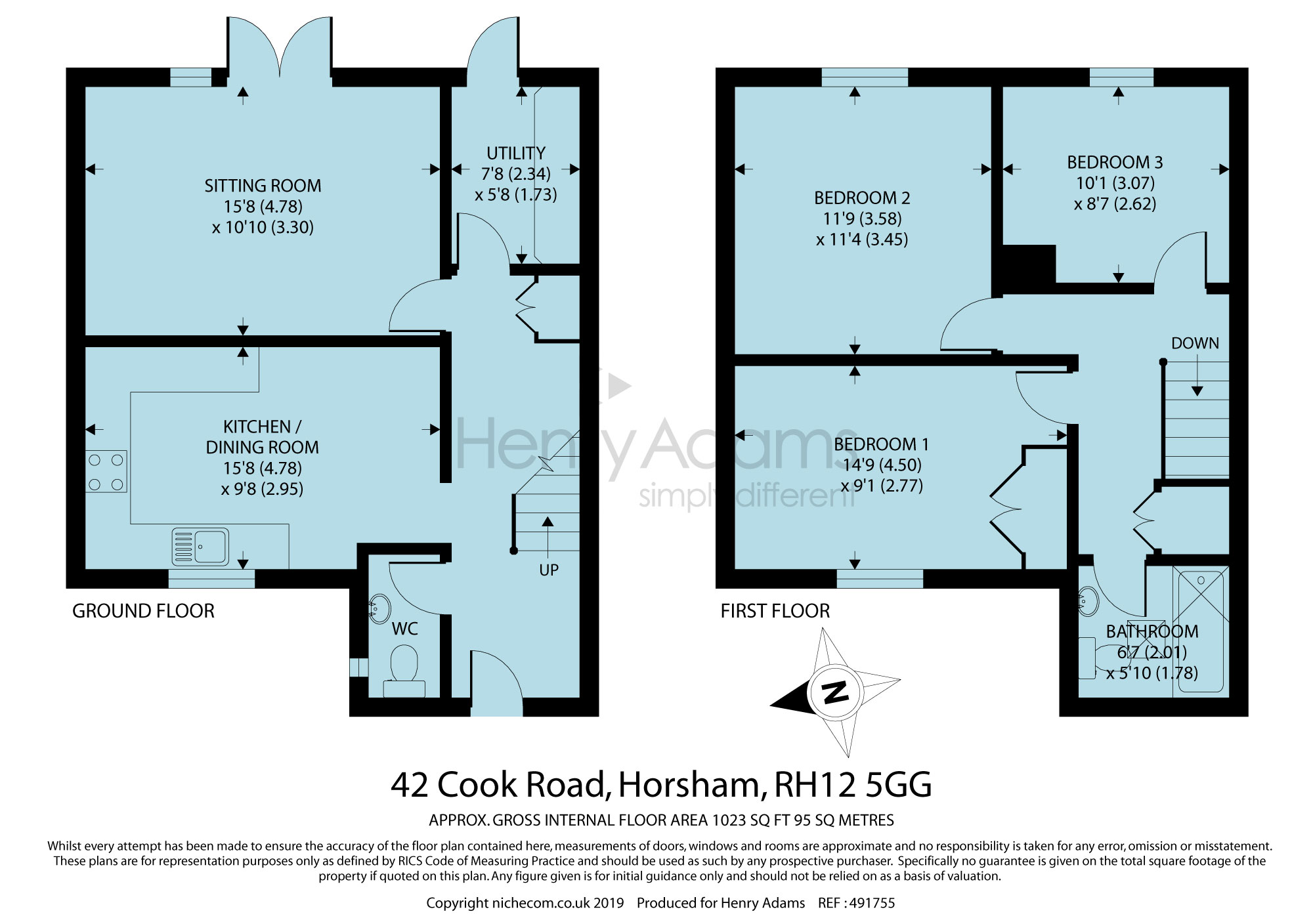 3 Bedrooms  for sale in Cook Road, Horsham RH12